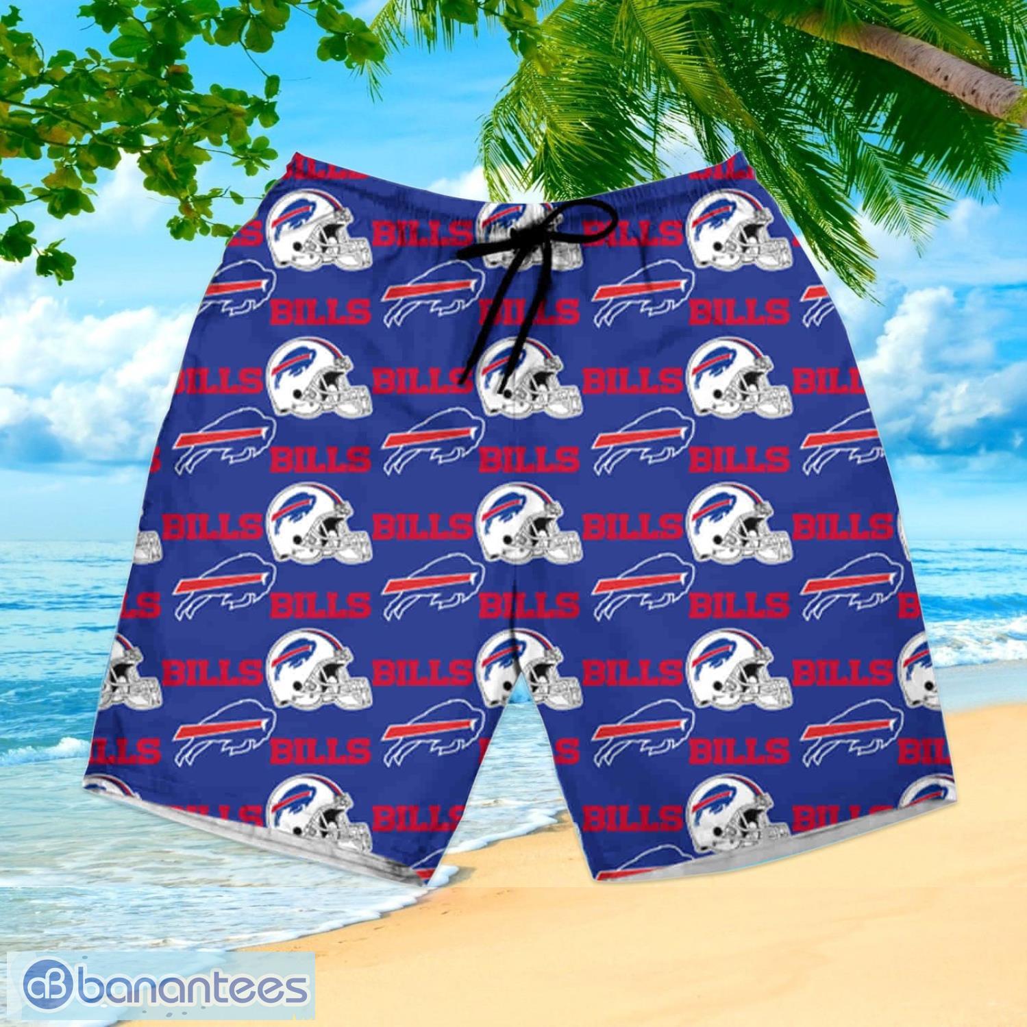 Buffalo Bills Graphic Flower Patterns Hawaiian Shirt And Shorts Happy  Summer Gift For Fans - Banantees