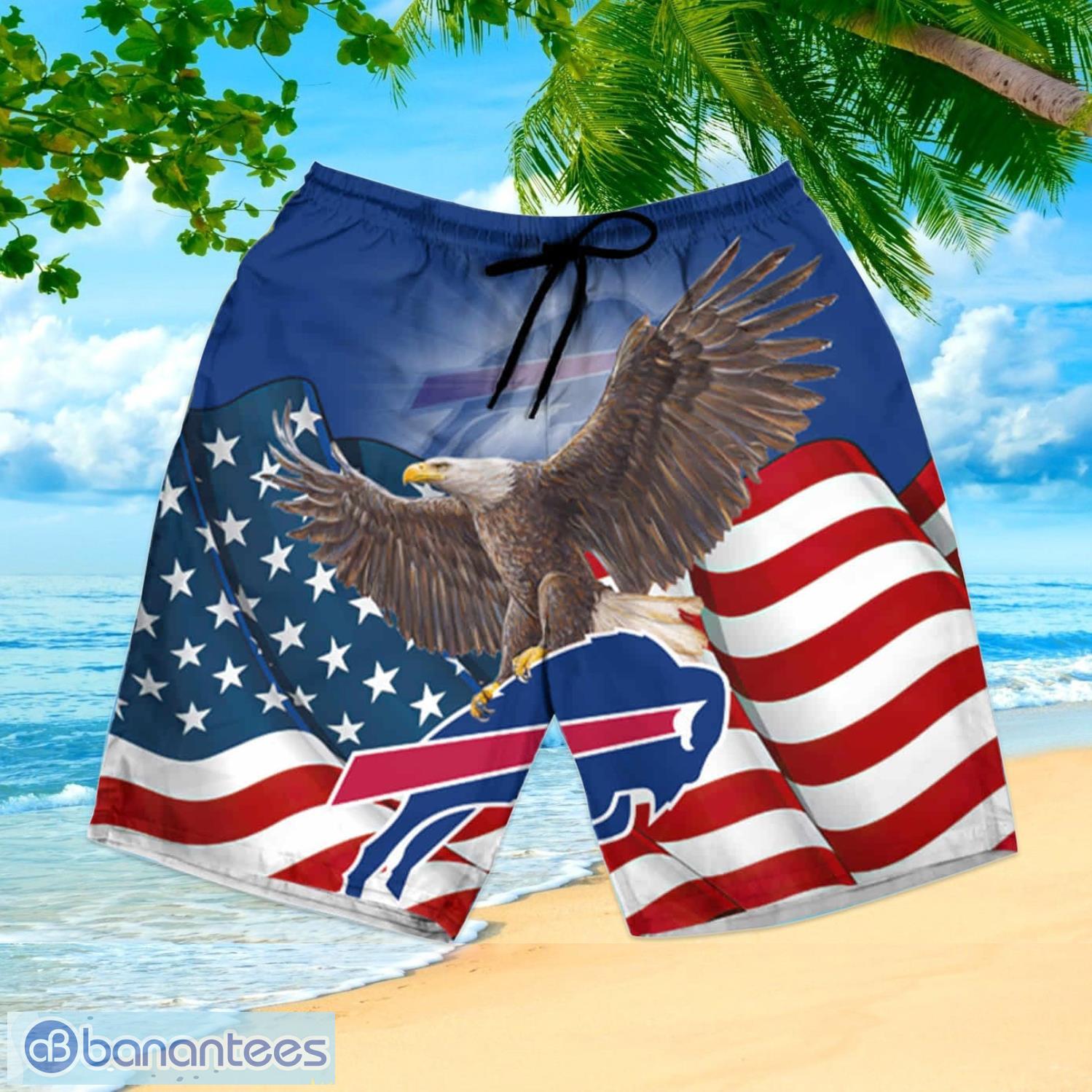 Buffalo Bills Nfl Summer Summer Gift Hawaiian Shirt And Shorts - Banantees