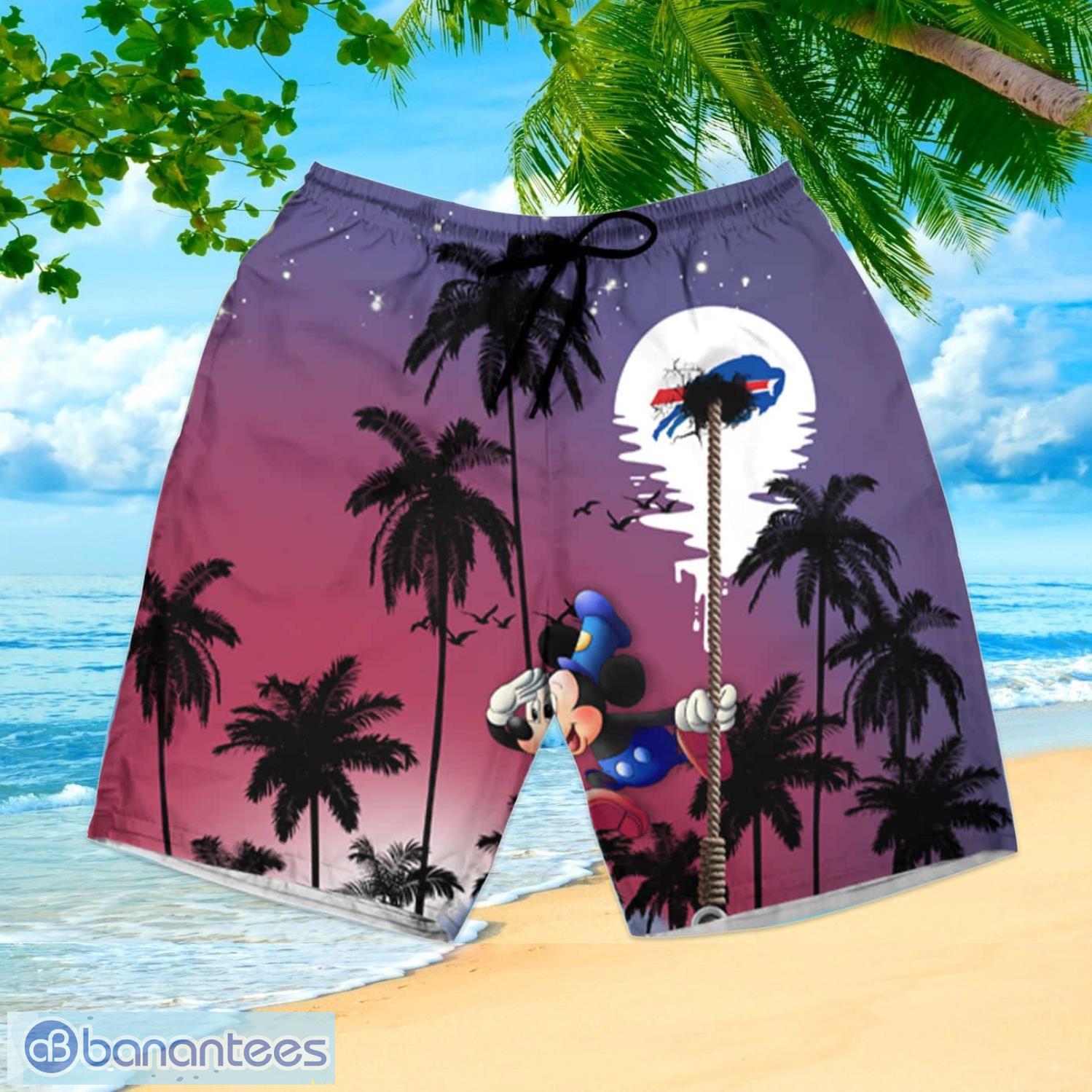 Nfl Buffalo Bills 2023 Summer Hawaiian Shirt And Shorts - Banantees