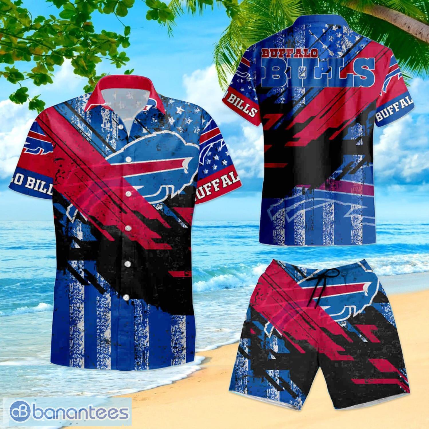 Buffalo Bills Nfl Beach Lover Hawaiian Shirt And Shorts Happy Summer Gift  For Fans - Banantees