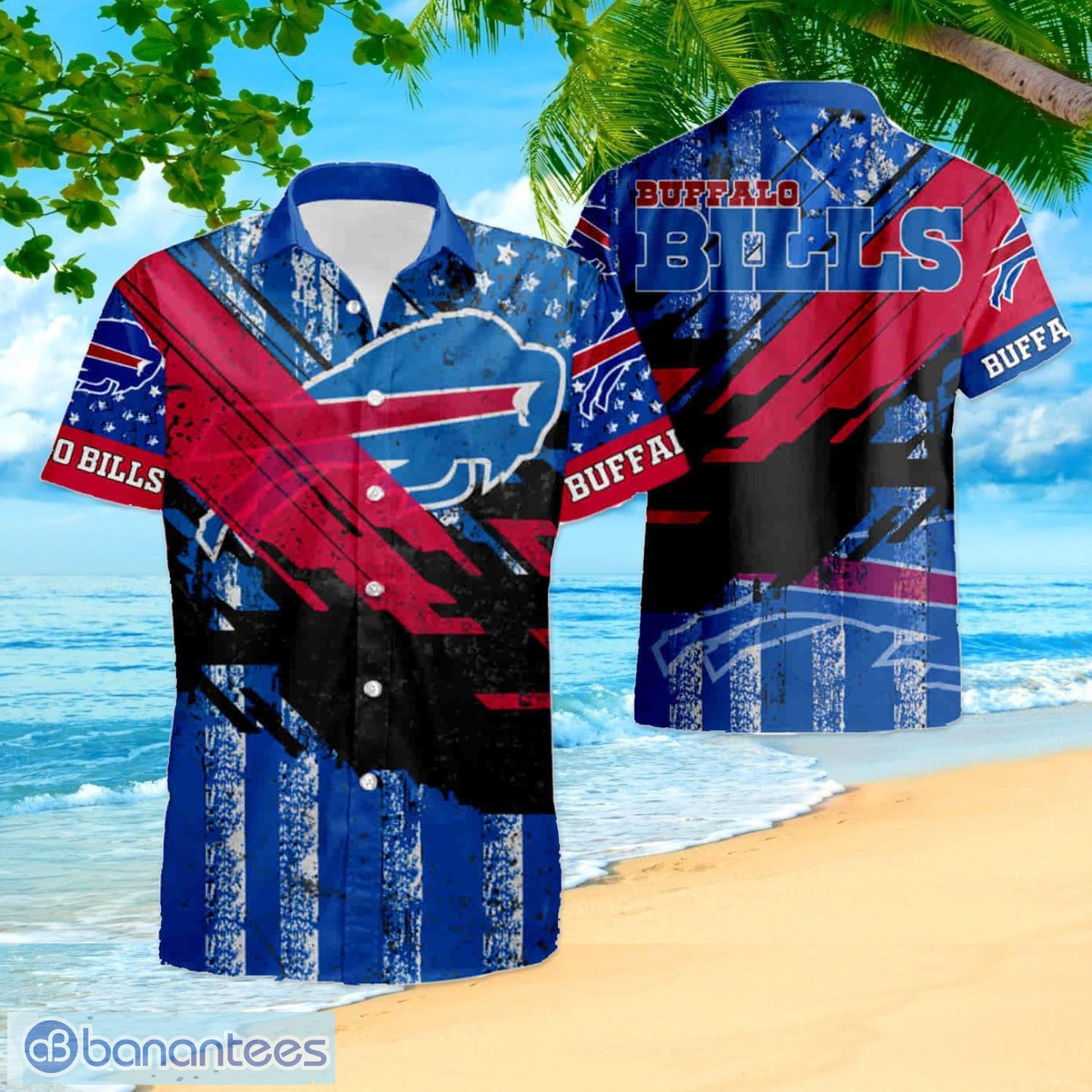 Buffalo Bills Kingkong Godzilla Hawaiian Shirt And Shorts Happy Summer Gift  For Fans - Banantees