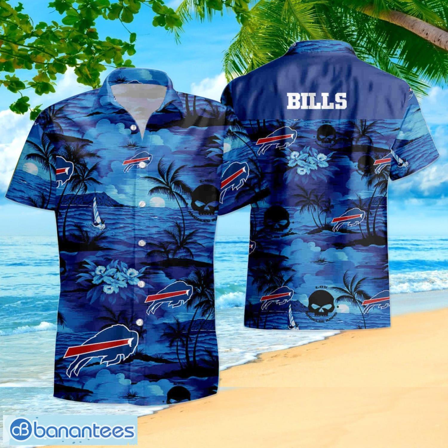 NFL Buffalo Bills Hawaiian Shirt Tropical Flower Best Gift For Men