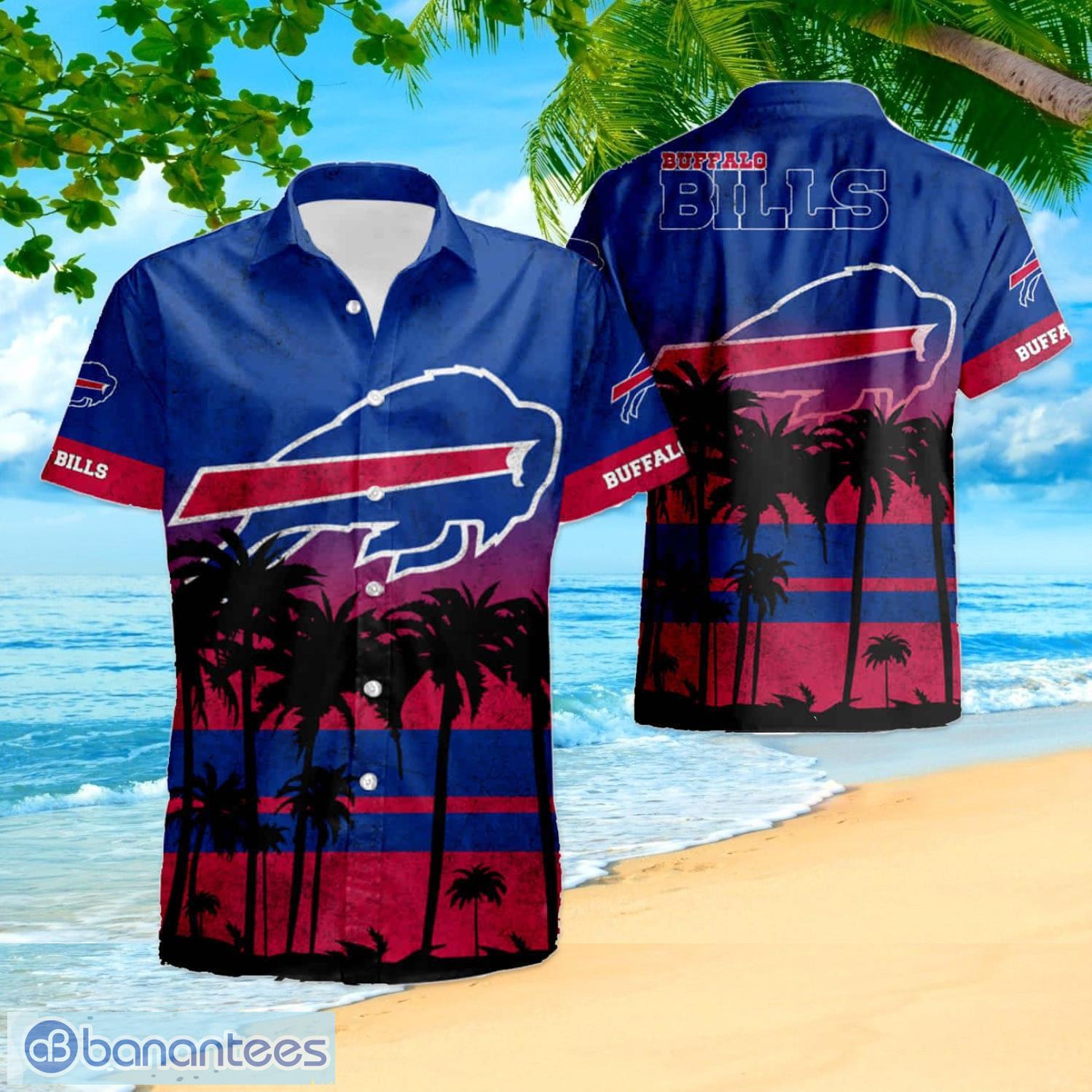 Buffalo Bills Hawaiian Shorts and Shirt Summer Beach Shirt Full Over Printt  - Banantees