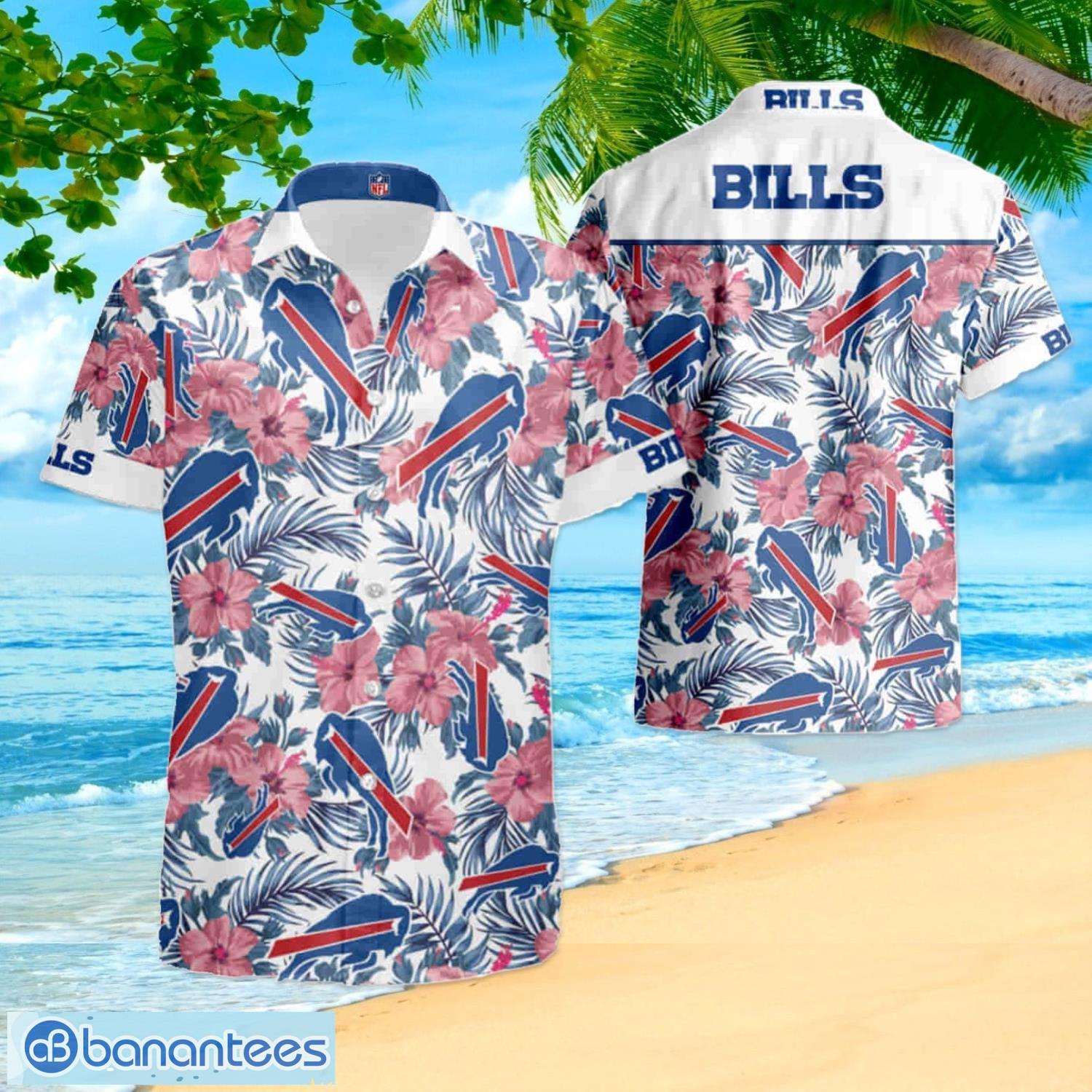 Buffalo Bills Retro Aop Hawaiian Shirt And Shorts Happy Summer