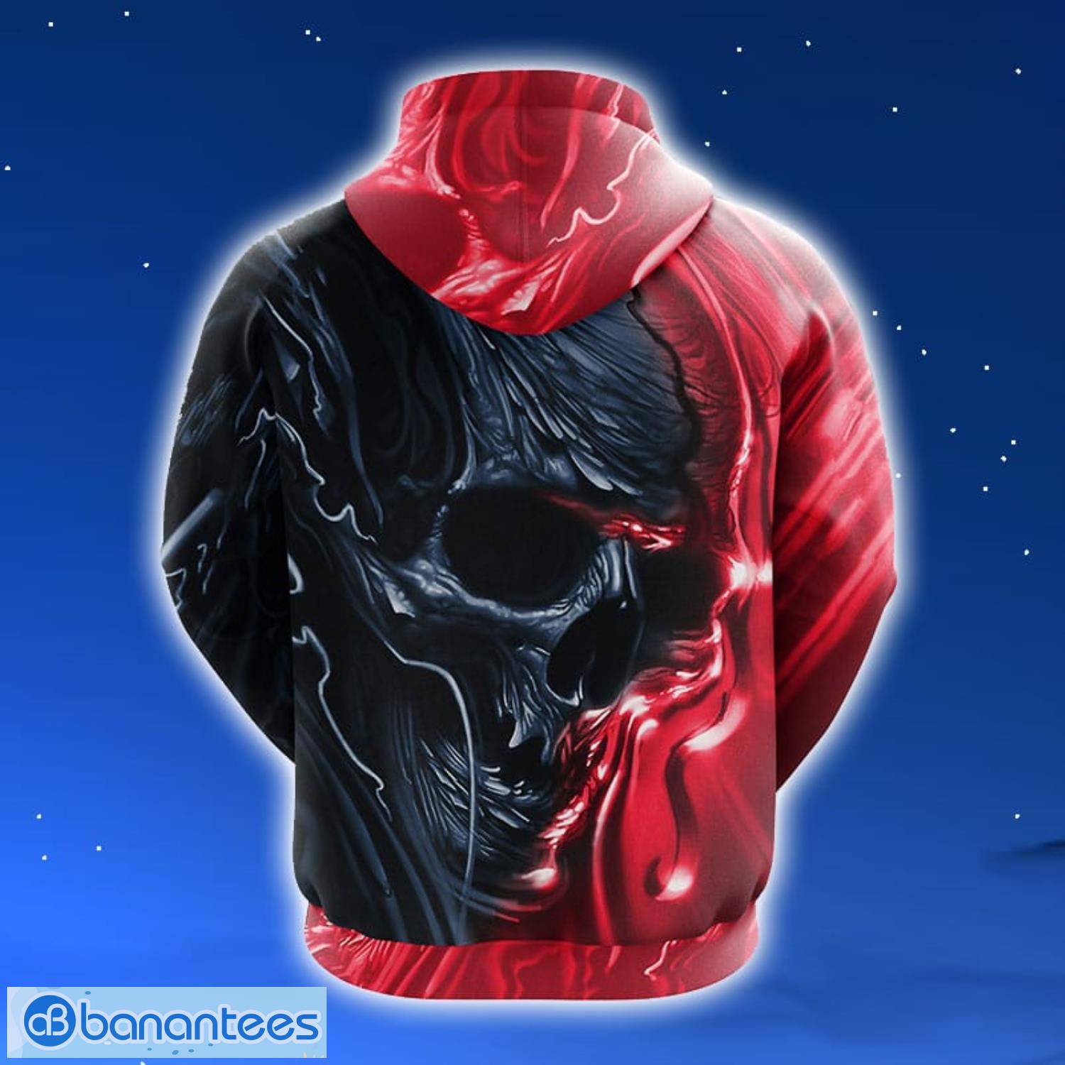 Buffalo Bills NFL Team Skull 3D Printed Hoodie/Zipper Hoodie