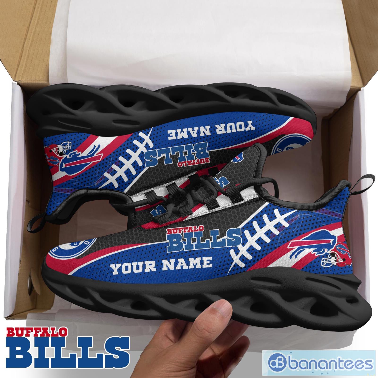 Buffalo Bills NFL Sport Running Max Soul Shoes Custom Name For Men And Women  - Banantees