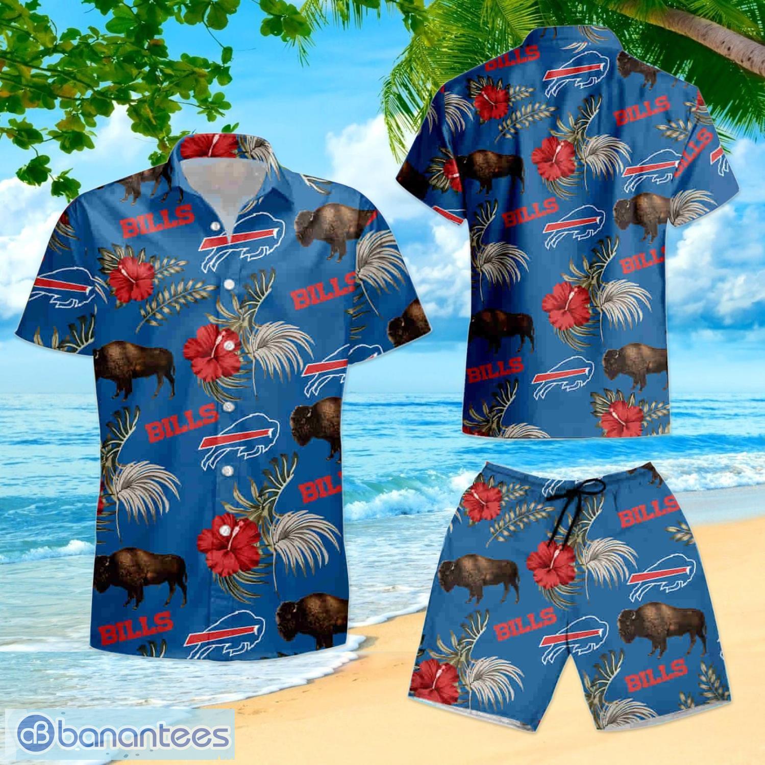 Buffalo Bills Nfl Beach Lover Hawaiian Shirt And Shorts Happy Summer Gift  For Fans - Banantees