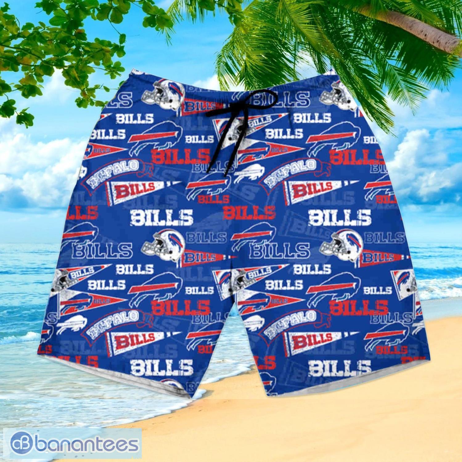 Buffalo Bills Hawaiian Shirt Flower Pattern Bill Pattern Buffalo