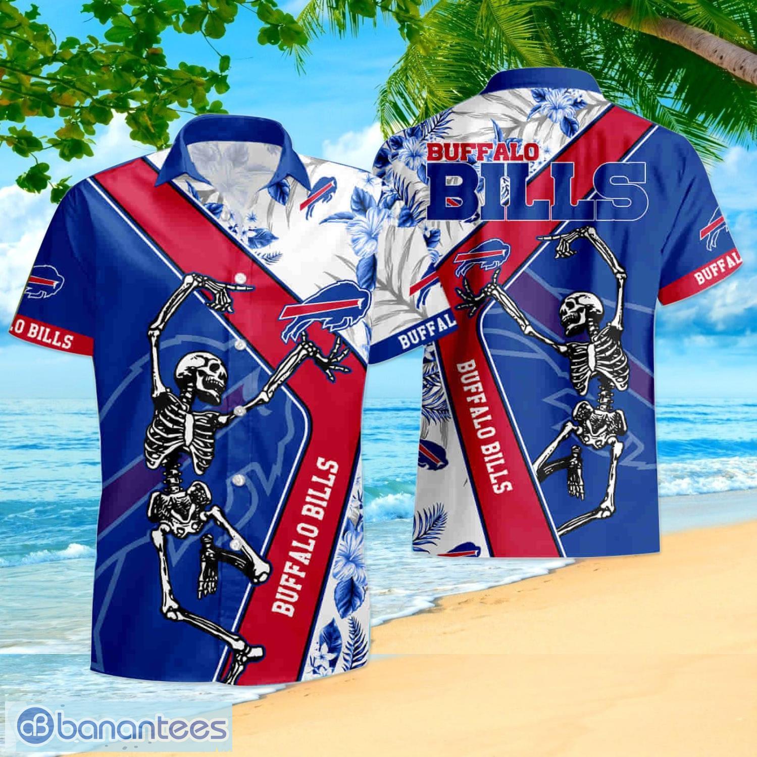 Buffalo Bills NFL Hawaiian shirt Custom Name Summer Gift - Freedomdesign