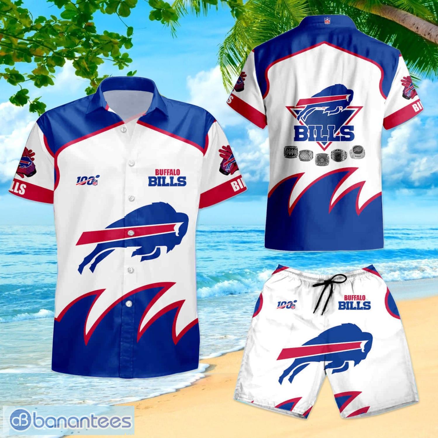 Nfl Buffalo Bills Tropical Hawaiian Shirt And Shorts Best Gift For Summer  Vacation - Banantees