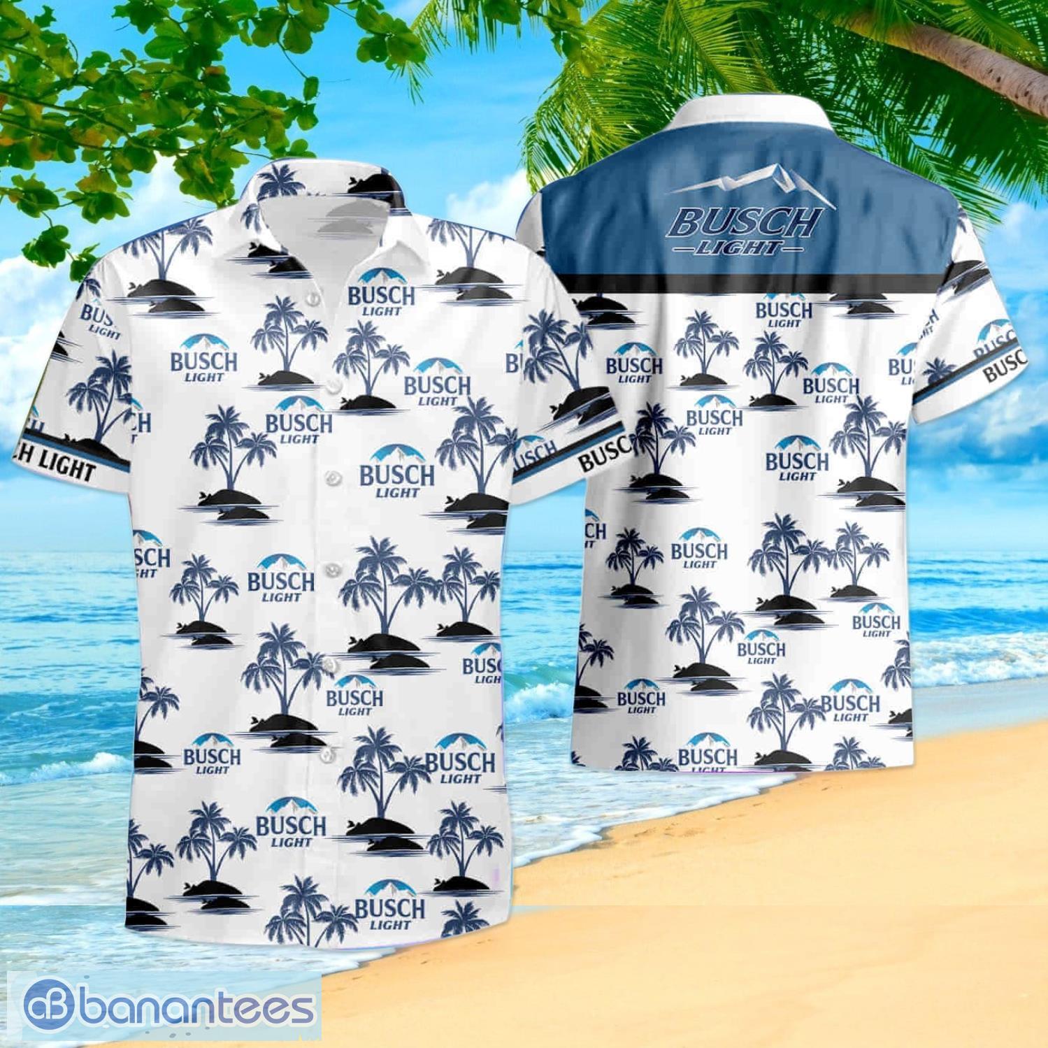 Busch Light Hawaiian Shirt