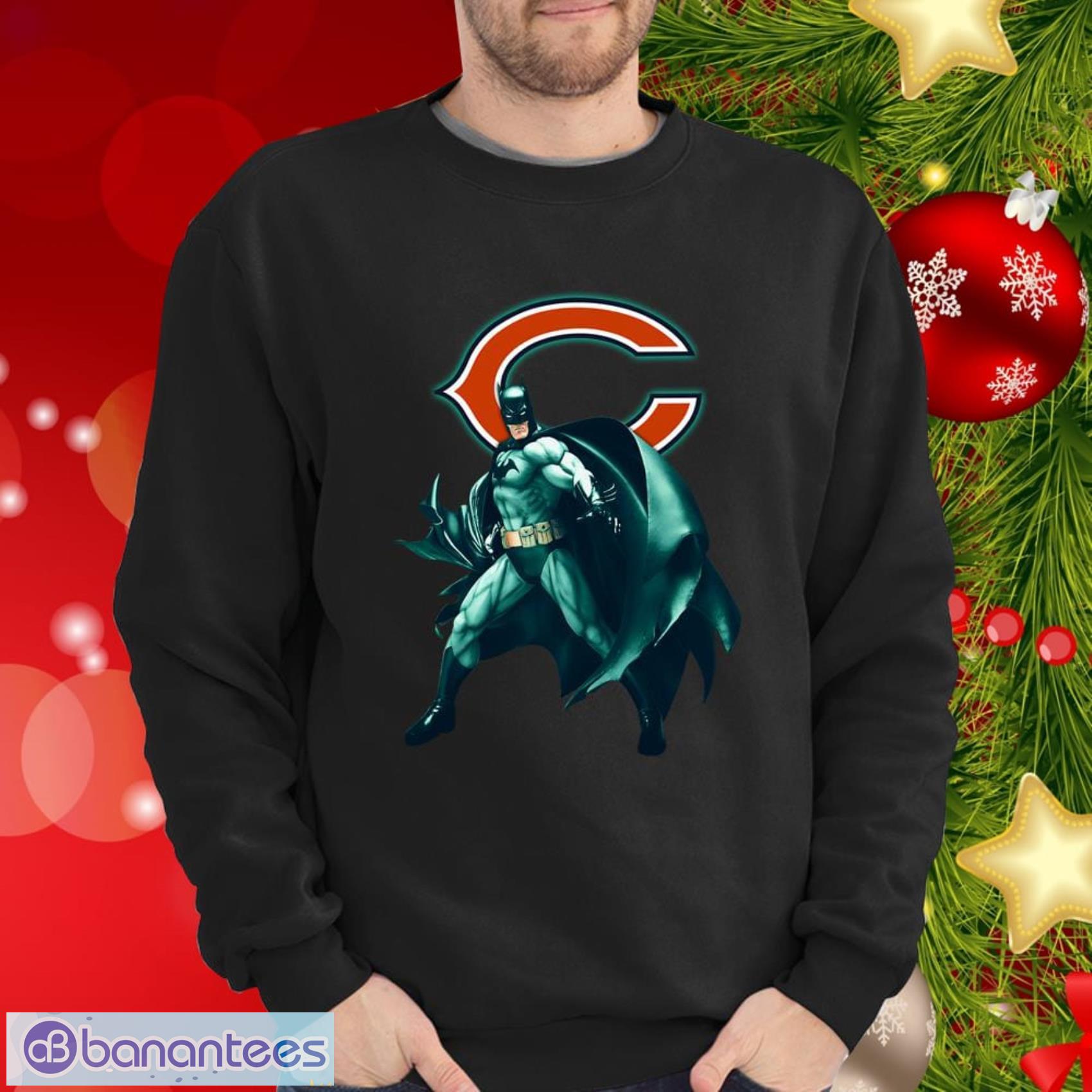 NFL Batman Football Sports Chicago Bears Youth Sweatshirt