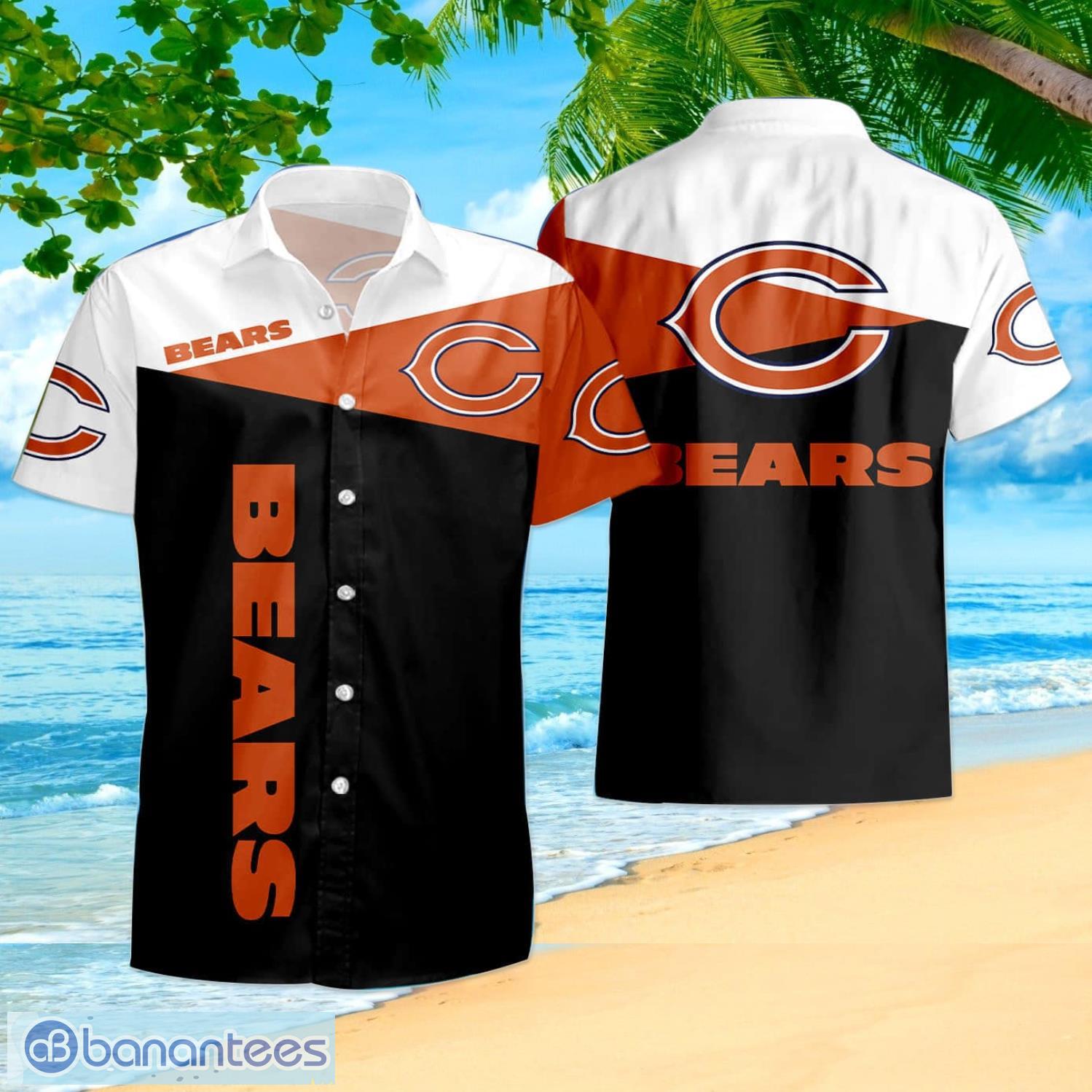 Chicago Bears Hawaiian Shirt And Shorts Chicago Bears Button Up