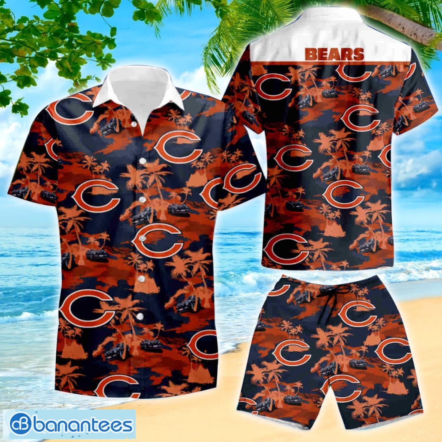 Chicago Bears Dark Background Hoodies Full Over Print - Banantees