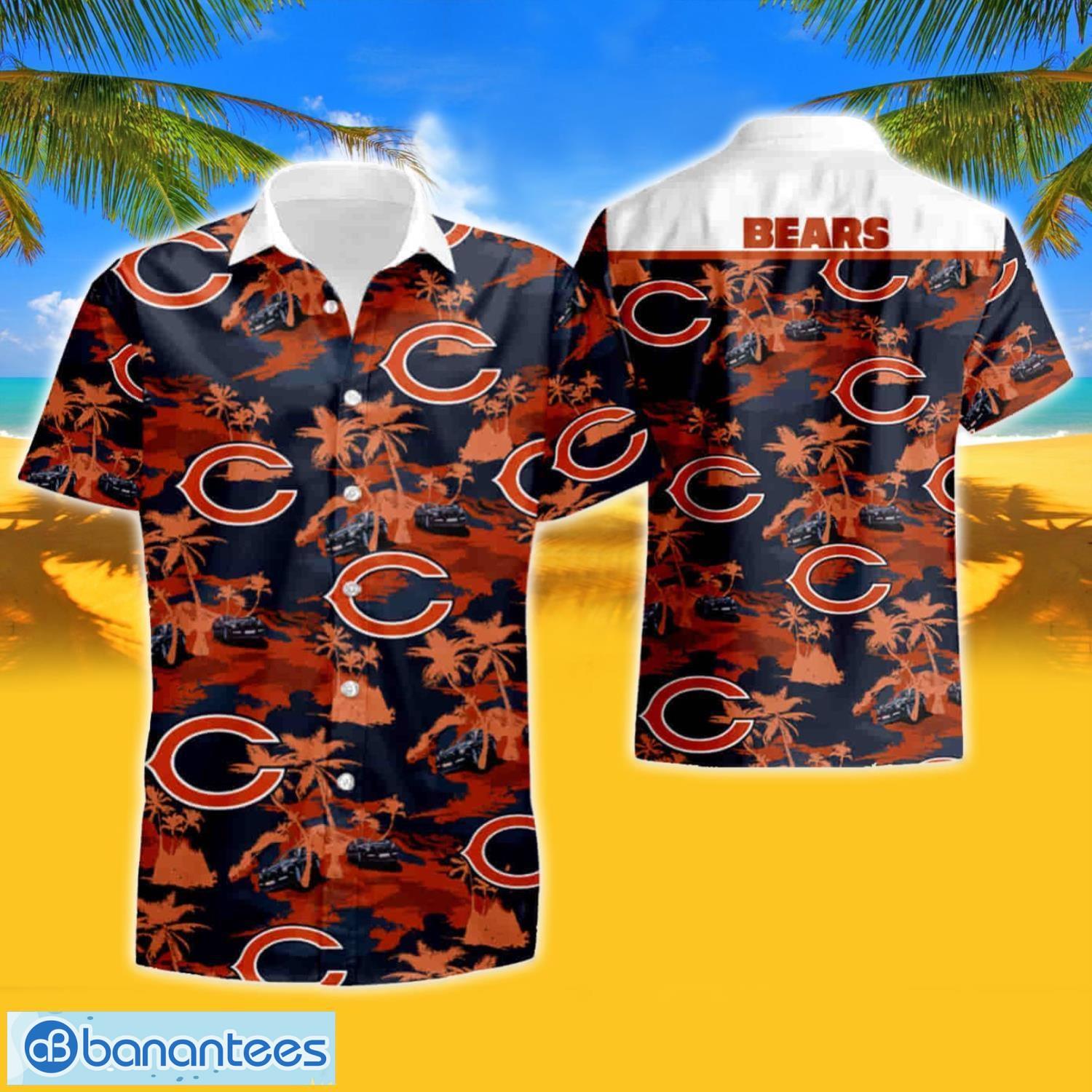 Chicago Bears Custom Name NFL Hawaiian Shirt And Shorts Gift For Men And  Women Fans - Banantees