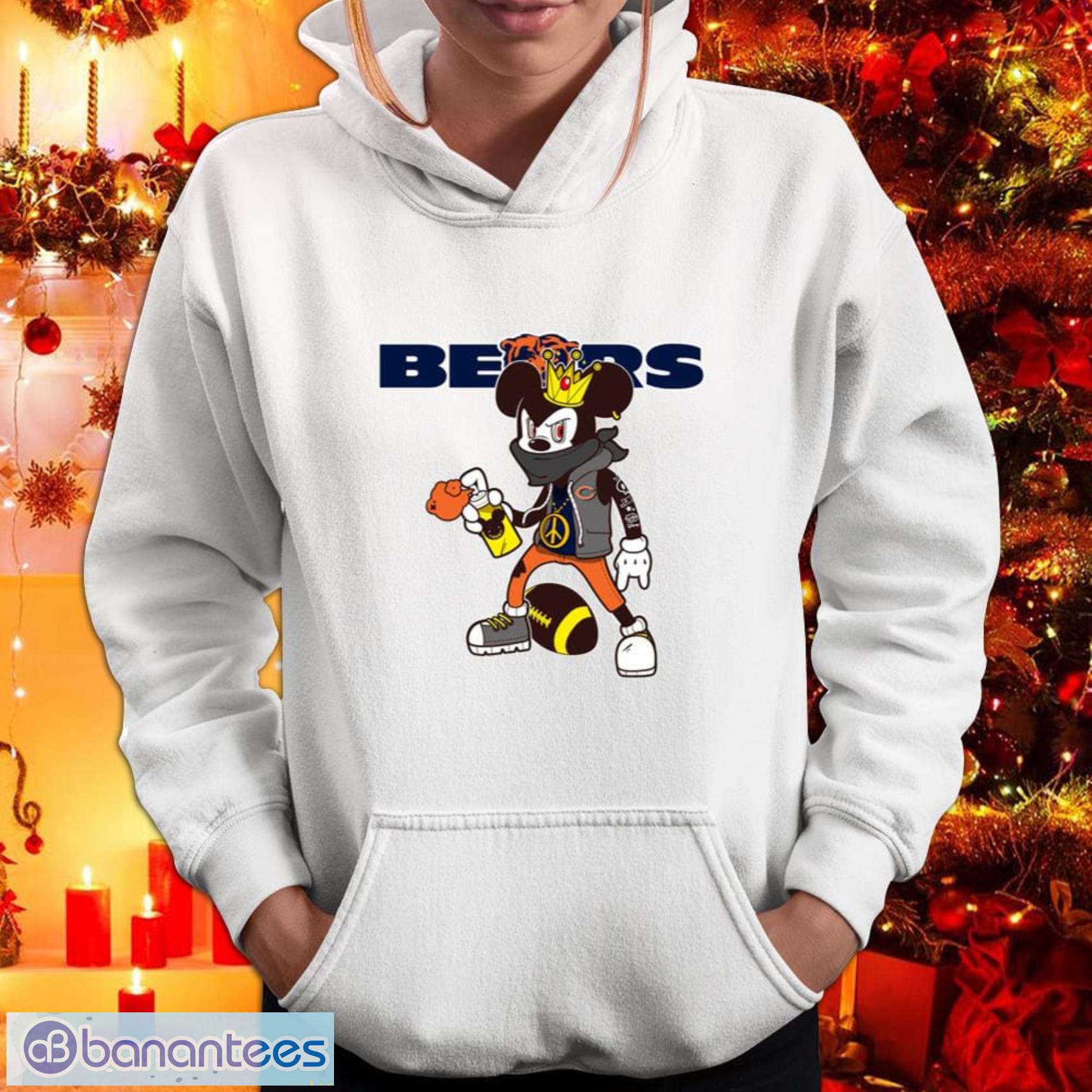 Chicago Bears Football 3D Hoodie Hooded Pocket Sweater Pullover