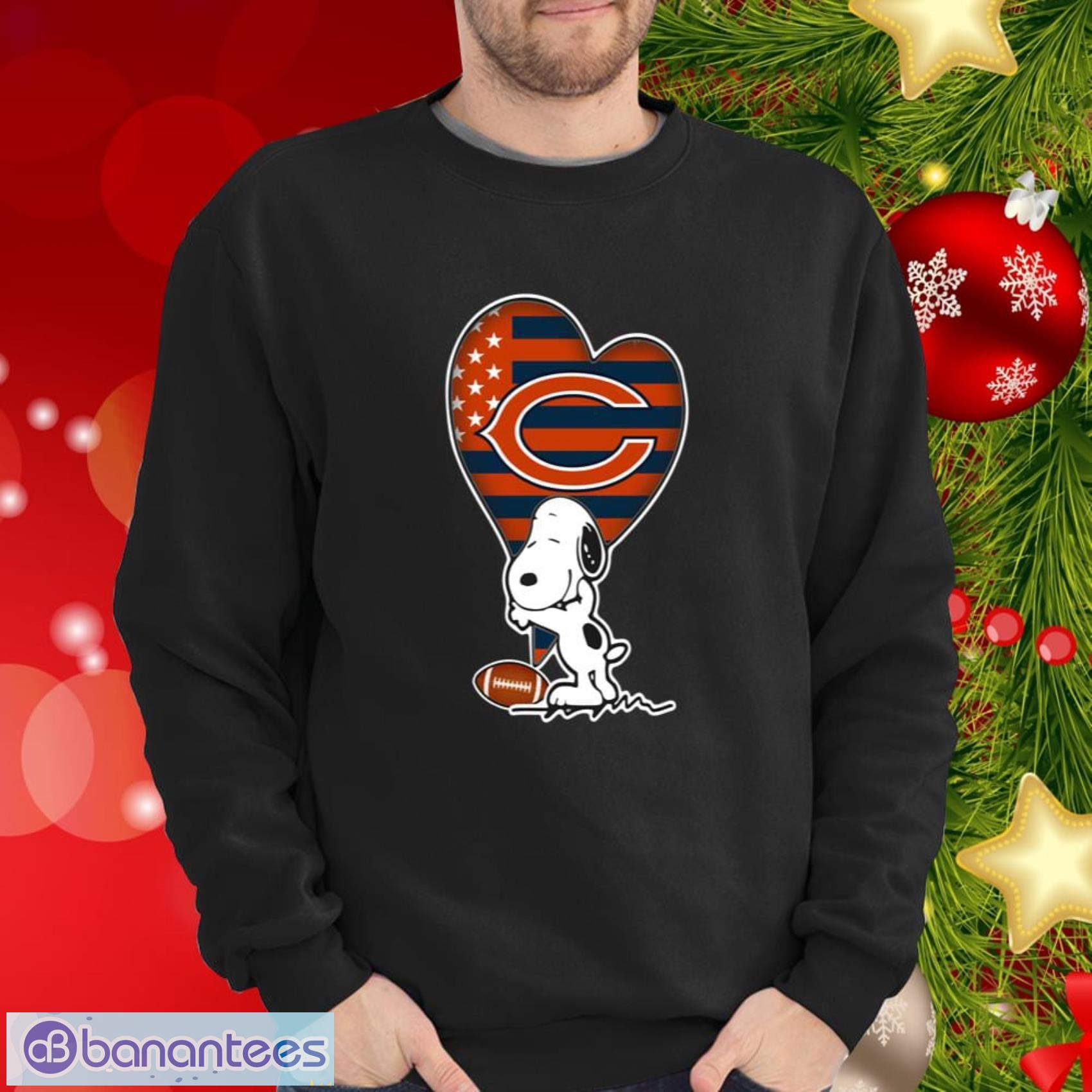 Christmas Snoopy Chicago Bears Shirt, hoodie, sweater and long sleeve