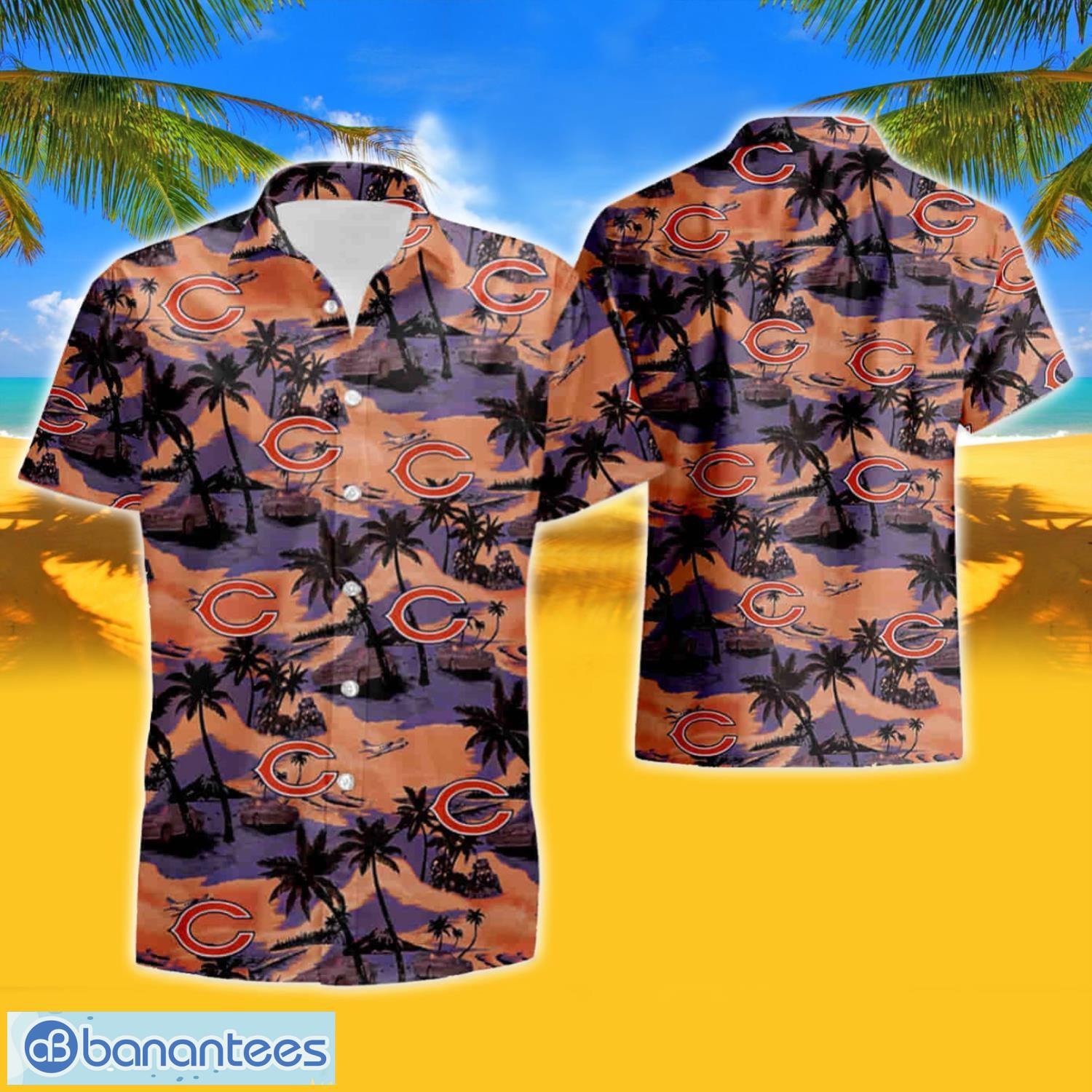 Chiefs Hawaiian Shirt Hippie Camping Van On The Sunset Hawaiian Shirt -  Upfamilie Gifts Store