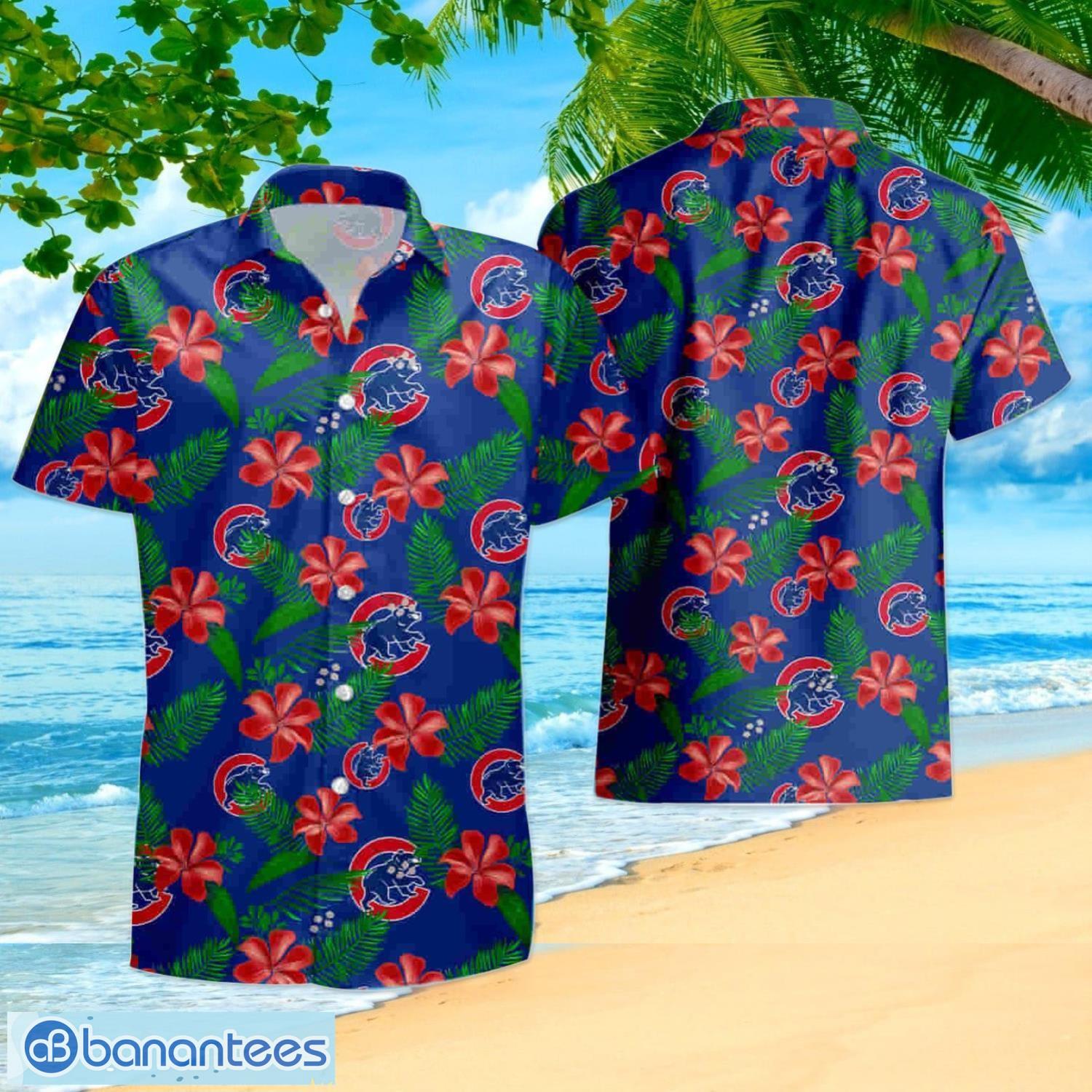 Chicago Cubs MLB Flower Hawaiian Shirt Best Gift For Fans