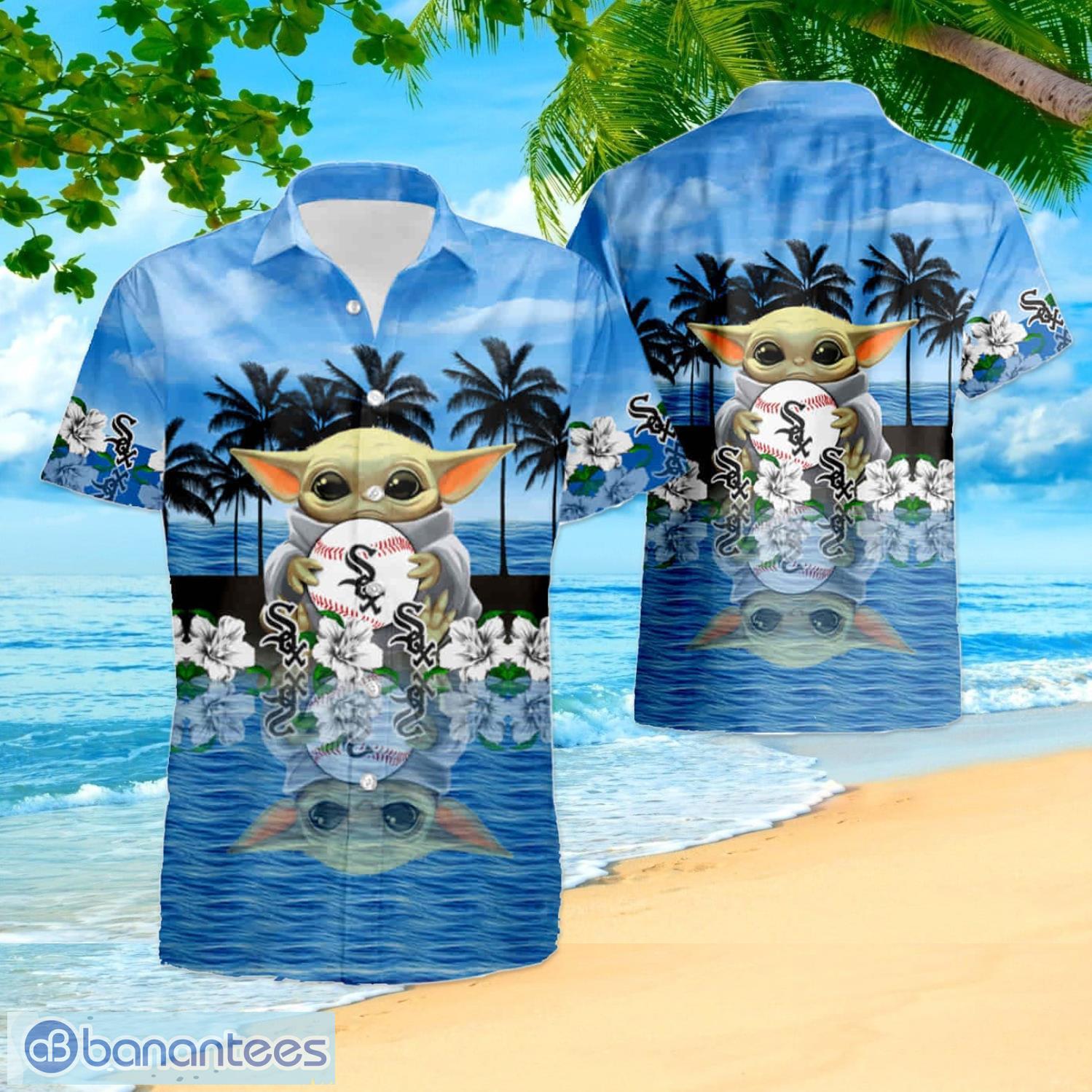 White Sox Hawaiian Shirt Baby Yoda Summer Beach Chicago White Sox Gift -  Personalized Gifts: Family, Sports, Occasions, Trending