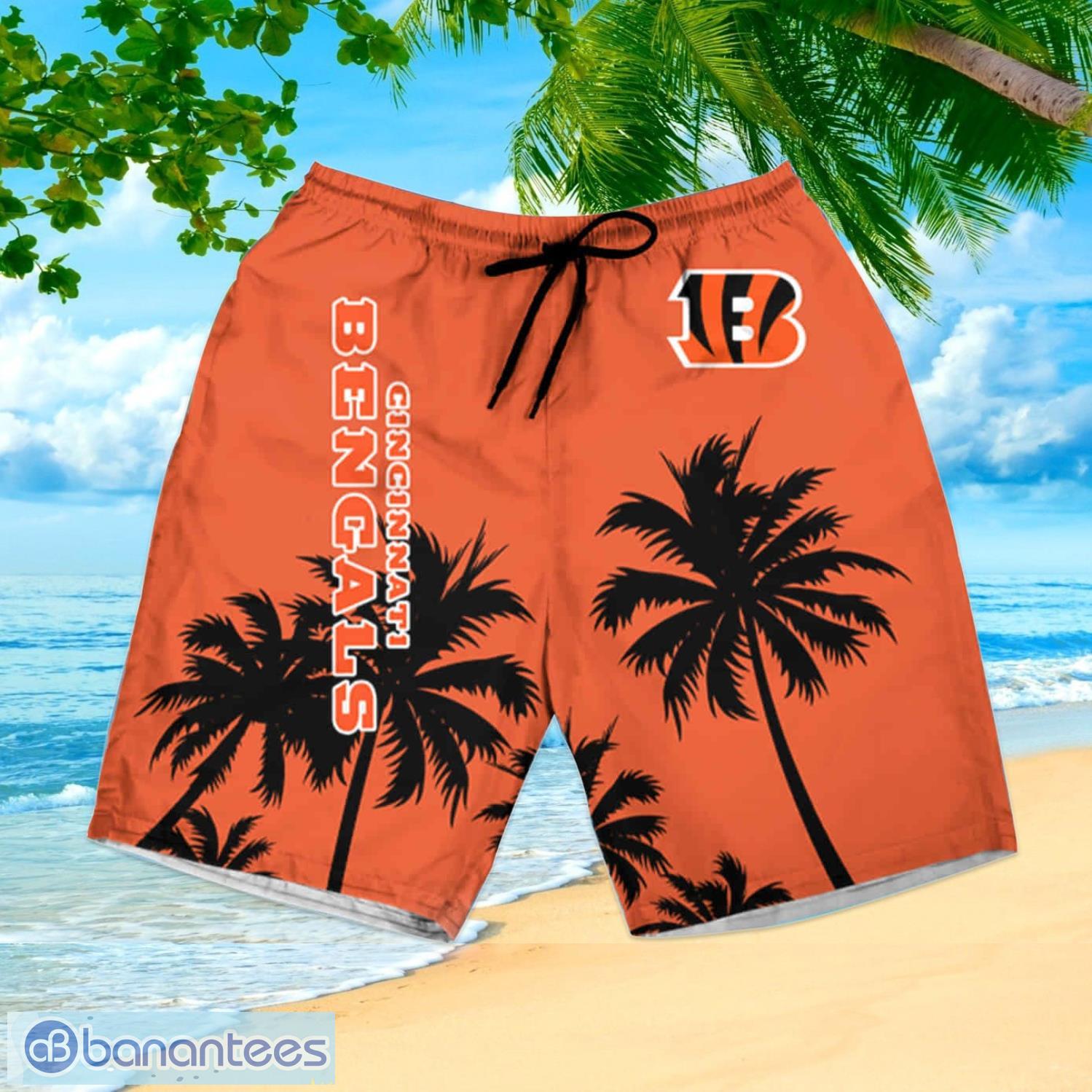 Cincinnati Bengals NFL Graphic Tropical Pattern Style Summer 3D Hawaiian  Shirt And Shorts For Men And Women Gift Fans - Banantees