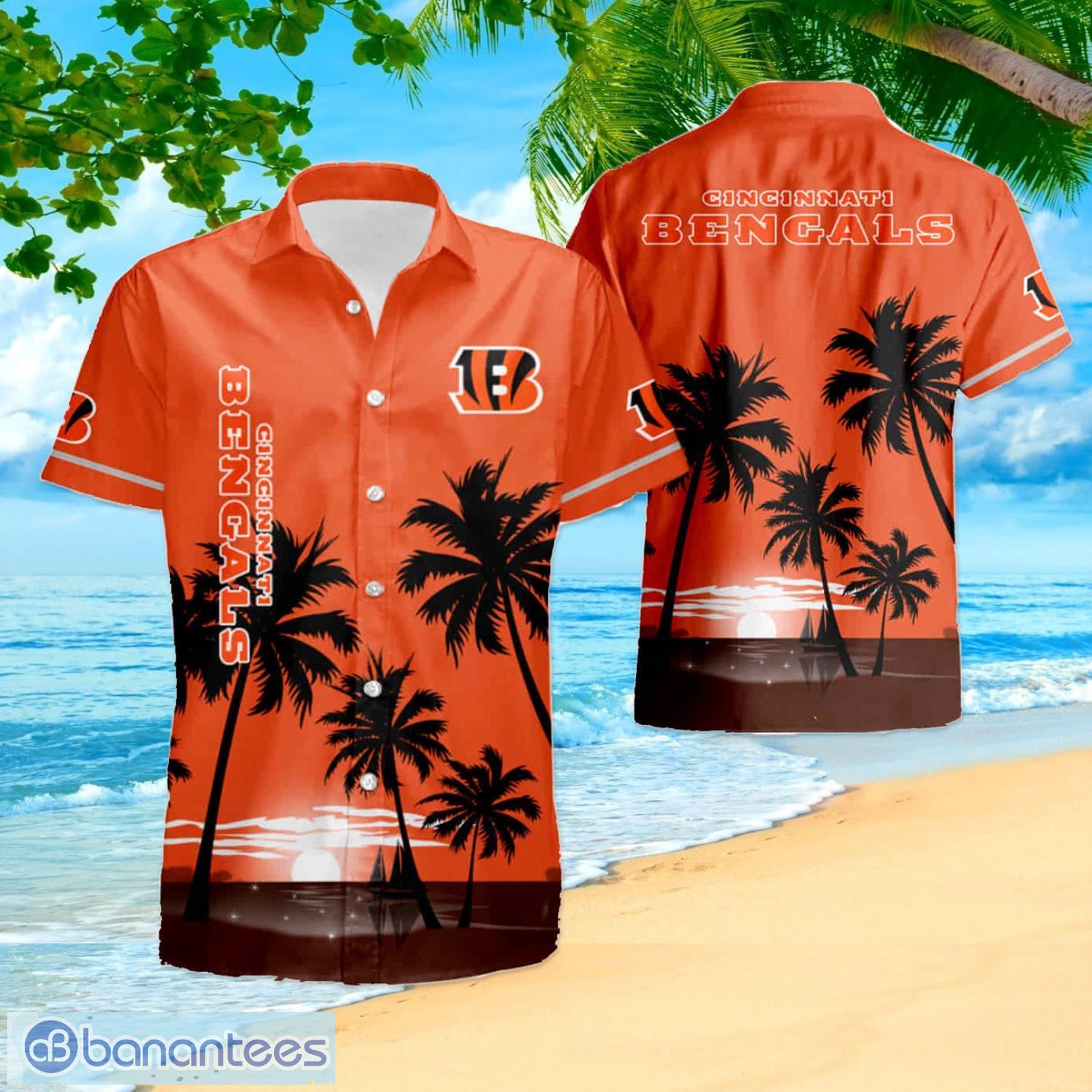 Orange,Orange Beach Shirt, Orange Summer Hawaiian Shirt - Banantees