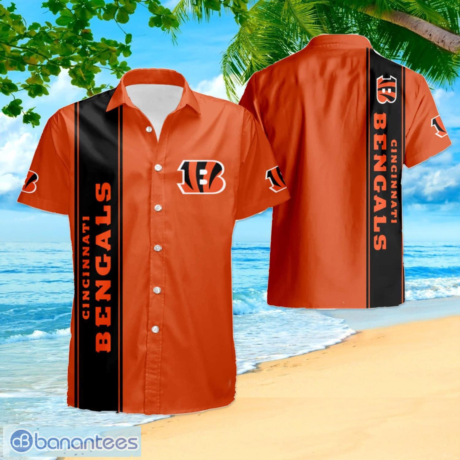 Cincinnati Bengals Hawaiian Shirt And Shorts Happy Summer Gift For Fans -  Banantees