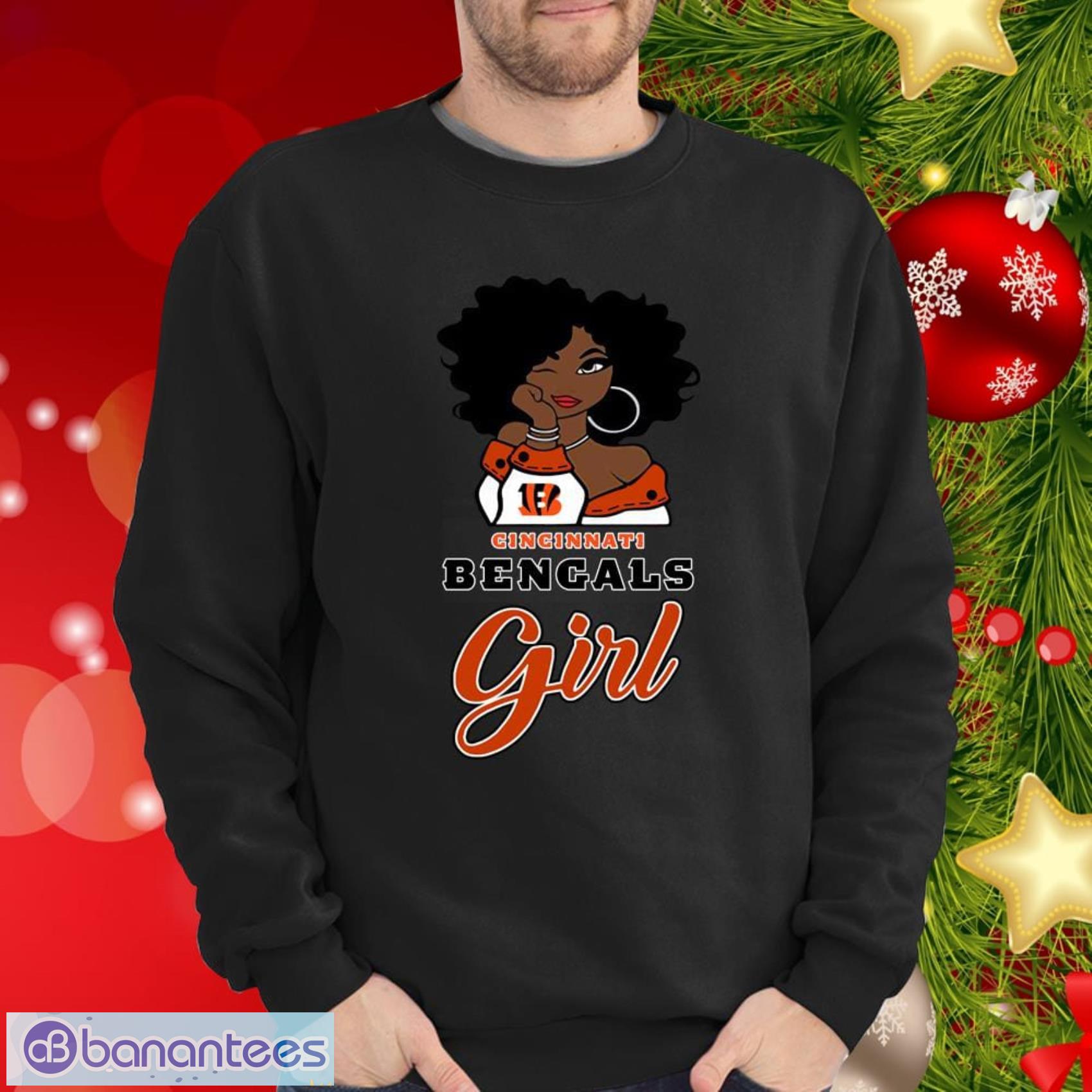 Cincinnati Bengals Girl NFL T Shirt - Banantees