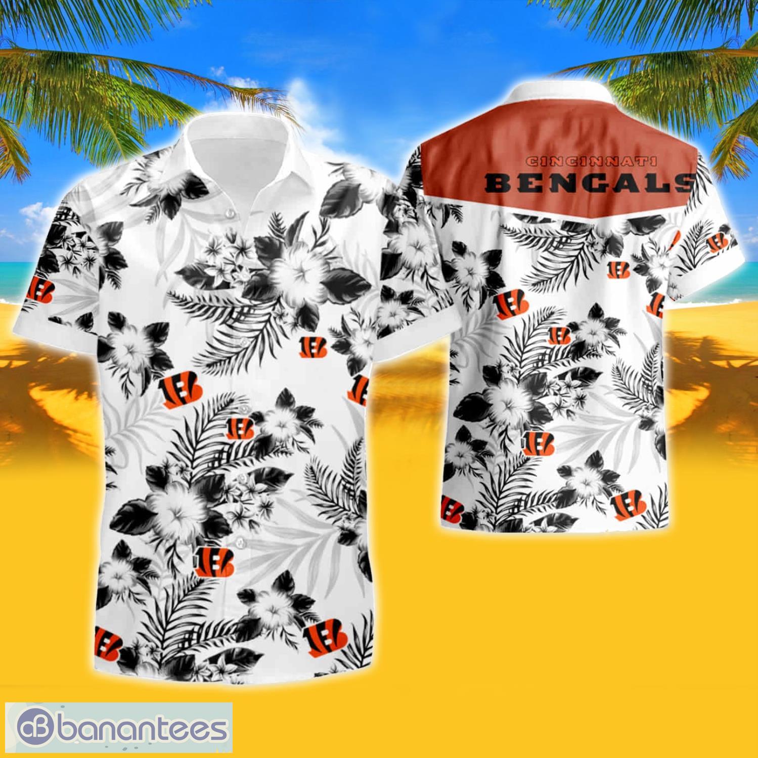 Cincinnati Bengals Hawaiian Shirt And Shorts 2 Happy Summer Gift For Fans -  Banantees