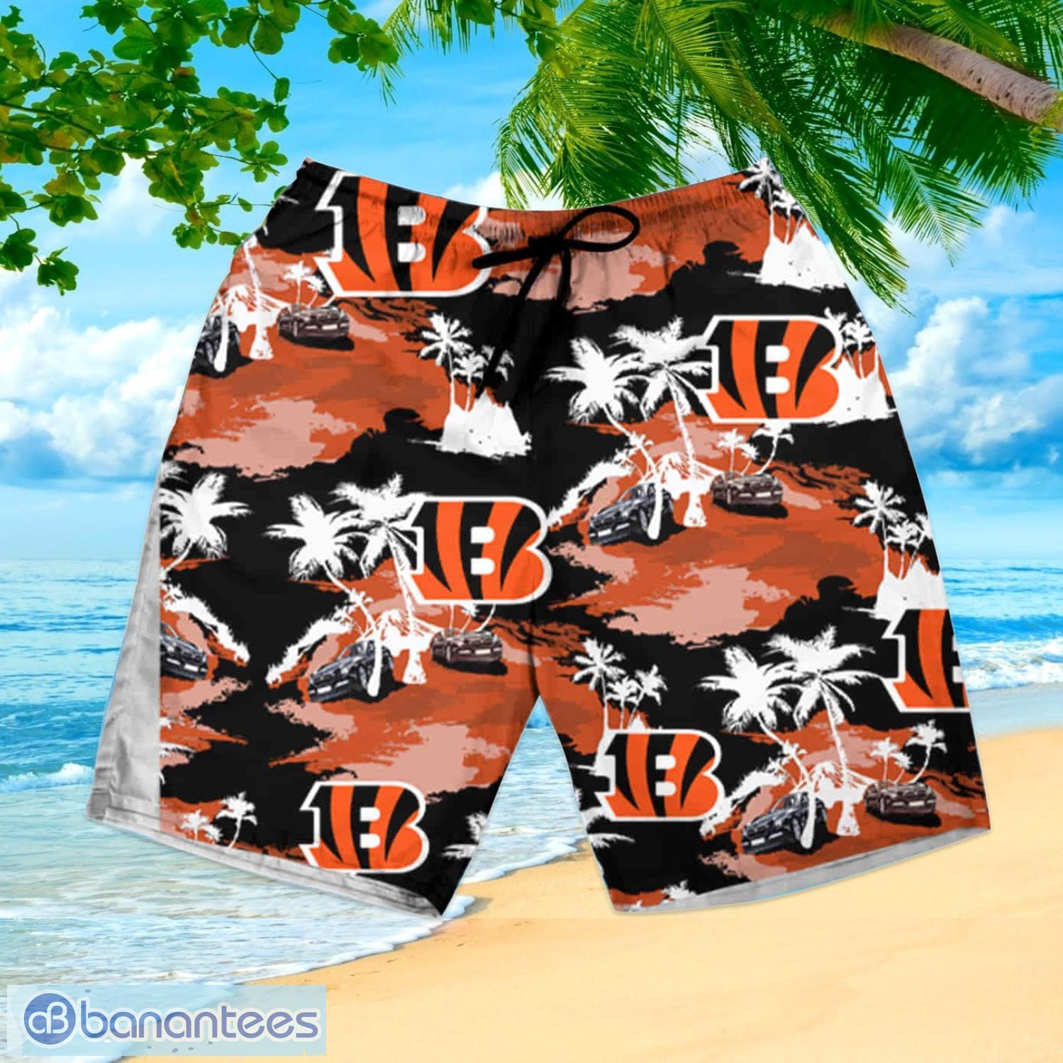 Cincinnati Bengals Nfl Hawaiian Shirt And Shorts Happy Summer Gift