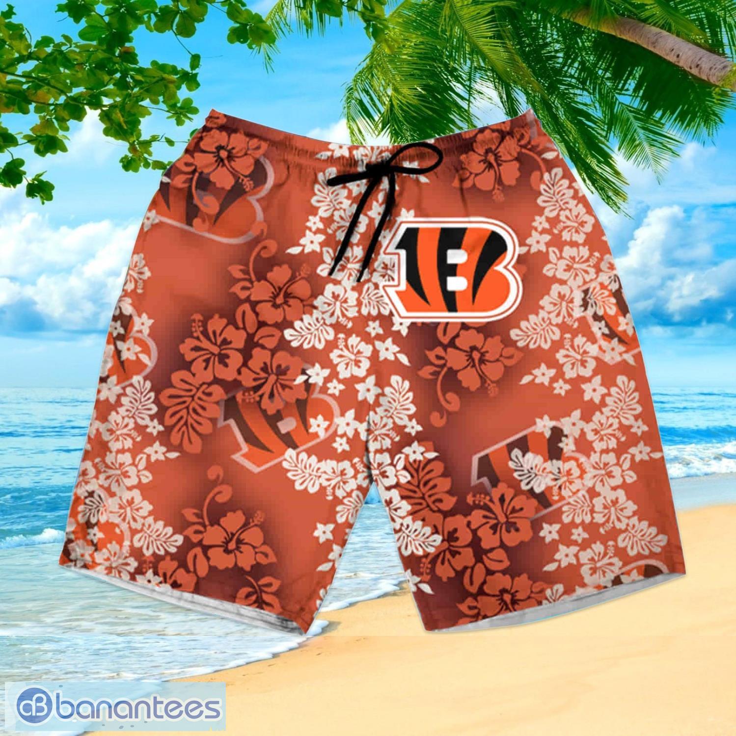 Cincinnati Bengals Skull And Flower Halloween Hawaiian Shirt For Men And  Women - Banantees