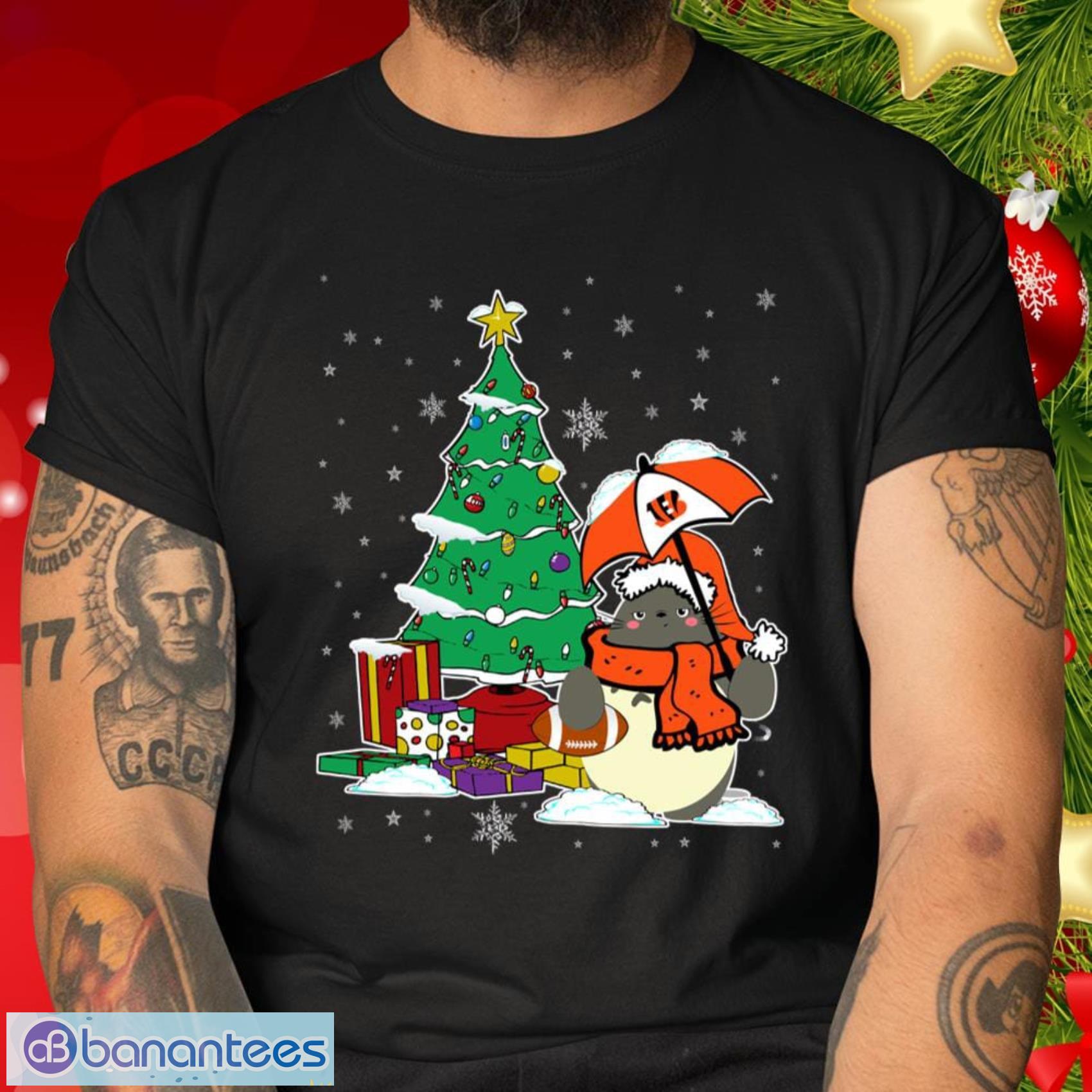 Official Merry And Bright Cincinnati Bengals NFL Christmas Tree Sweatshirt,  hoodie, sweater, long sleeve and tank top