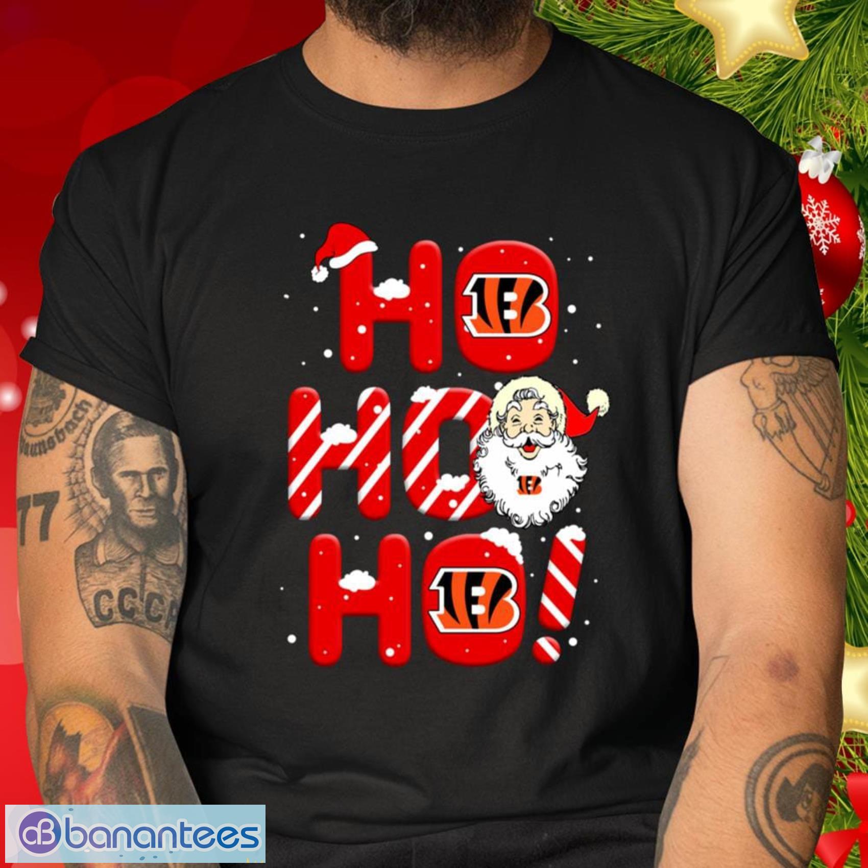 Cincinnati Bengals NFL Santa Claus Christmas Shirt