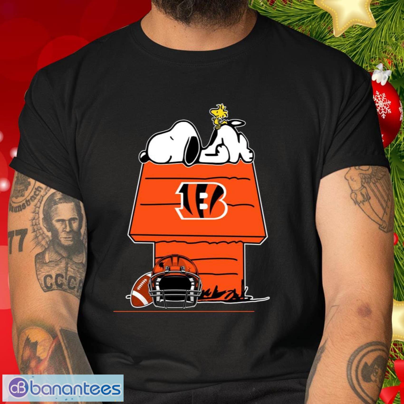 Snoopy The Peanuts Cincinnati Bengals Christmas Shirt