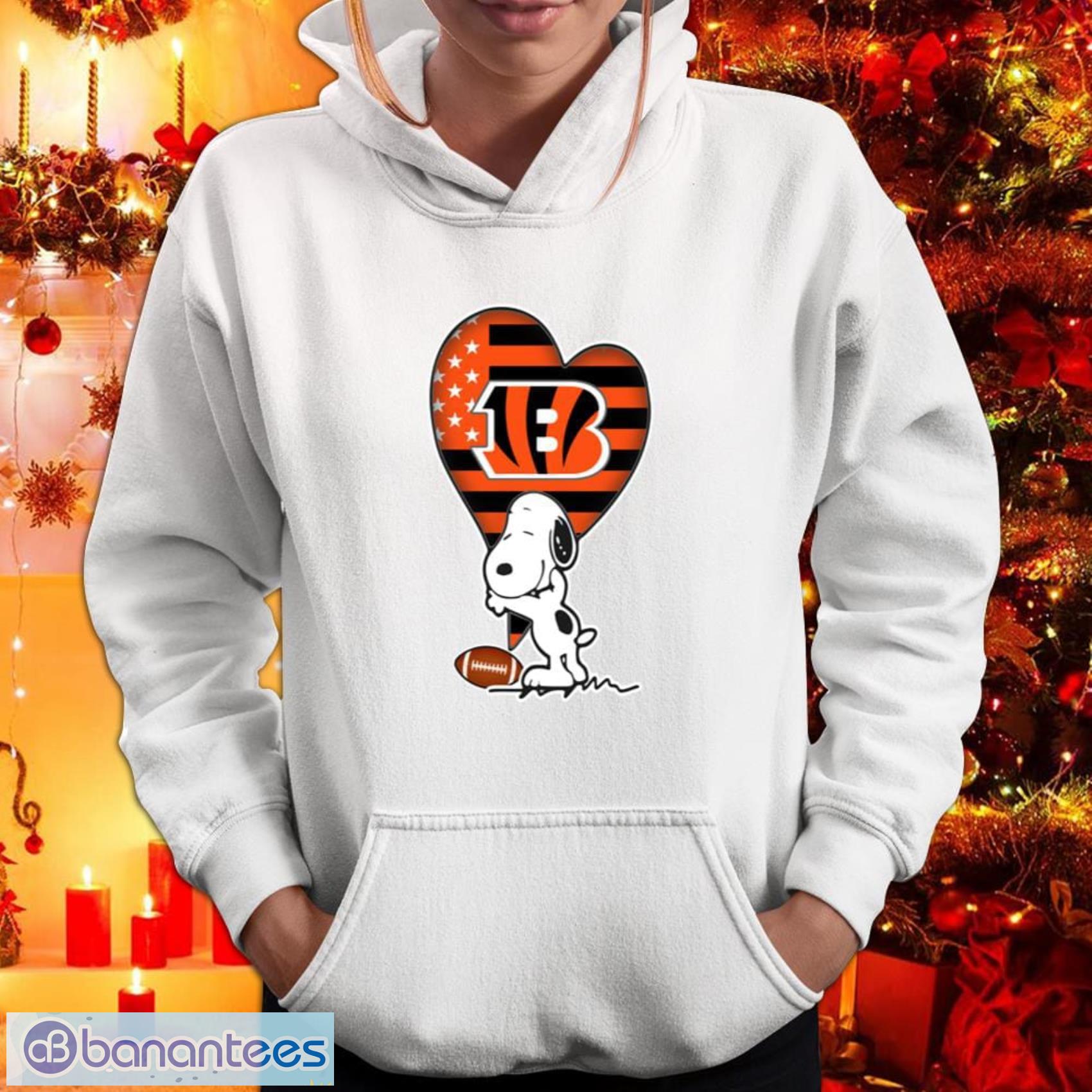 Official Christmas Snoopy cincinnatI bengals T-shirt, hoodie, tank