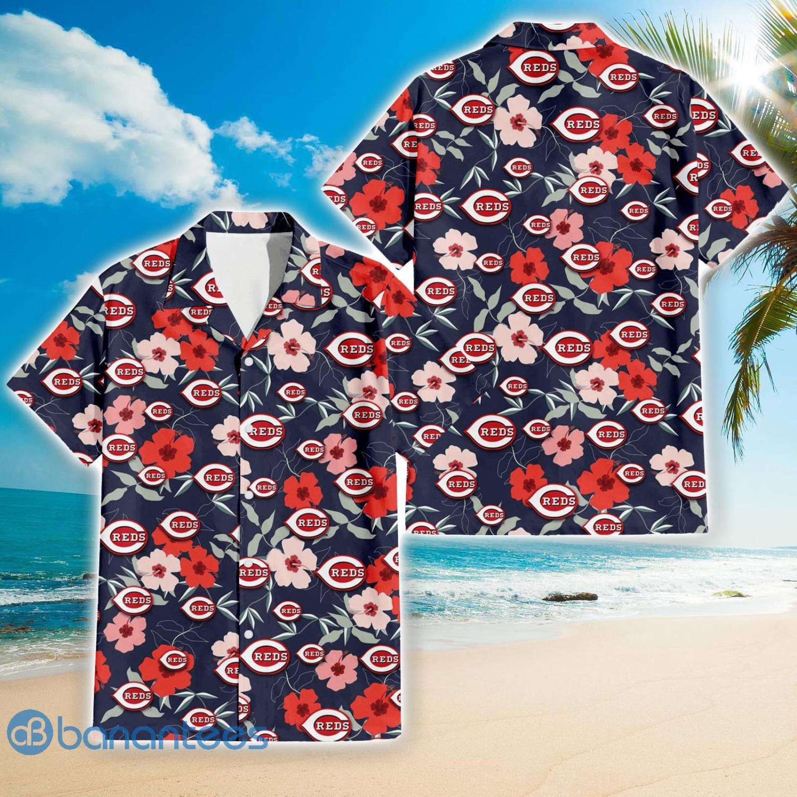 Red Tractor Palm Tree Hawaii Shirt - Banantees