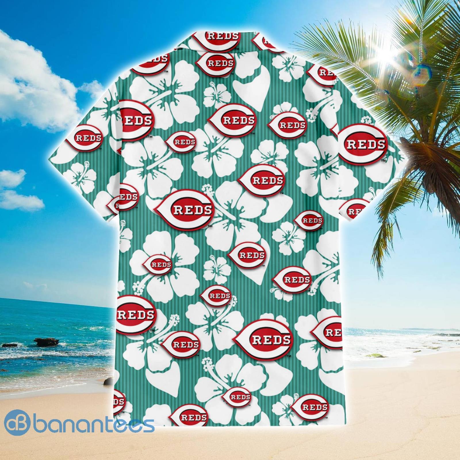 Cincinnati Reds Hawaiian Short Sleeve Shirt 3d All Over Print Men Women  Unisex Best Gift Ideas