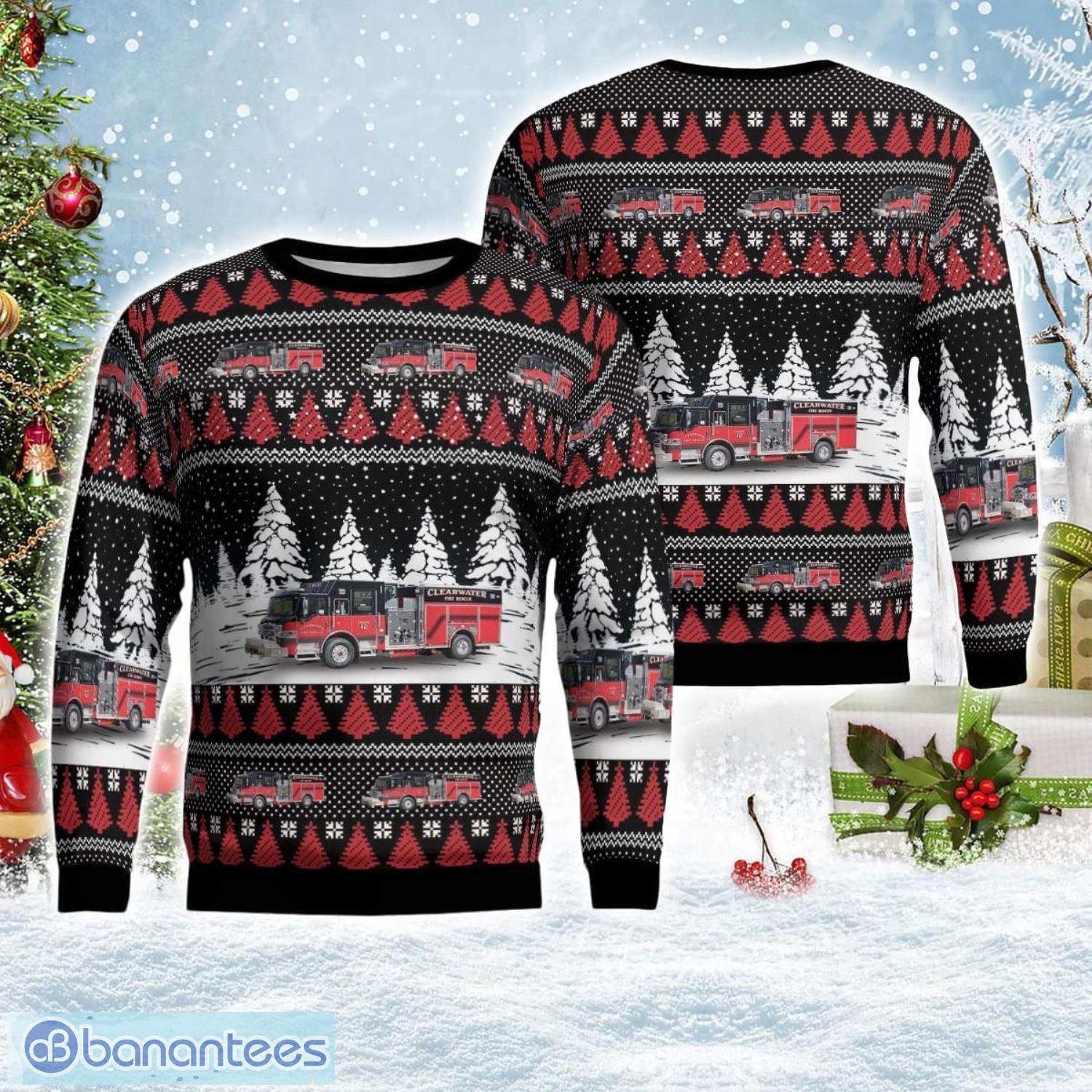 Tampa Bay Buccaneers Christmas Pattern Ugly Christmas Sweater Christmas  Gift - Banantees