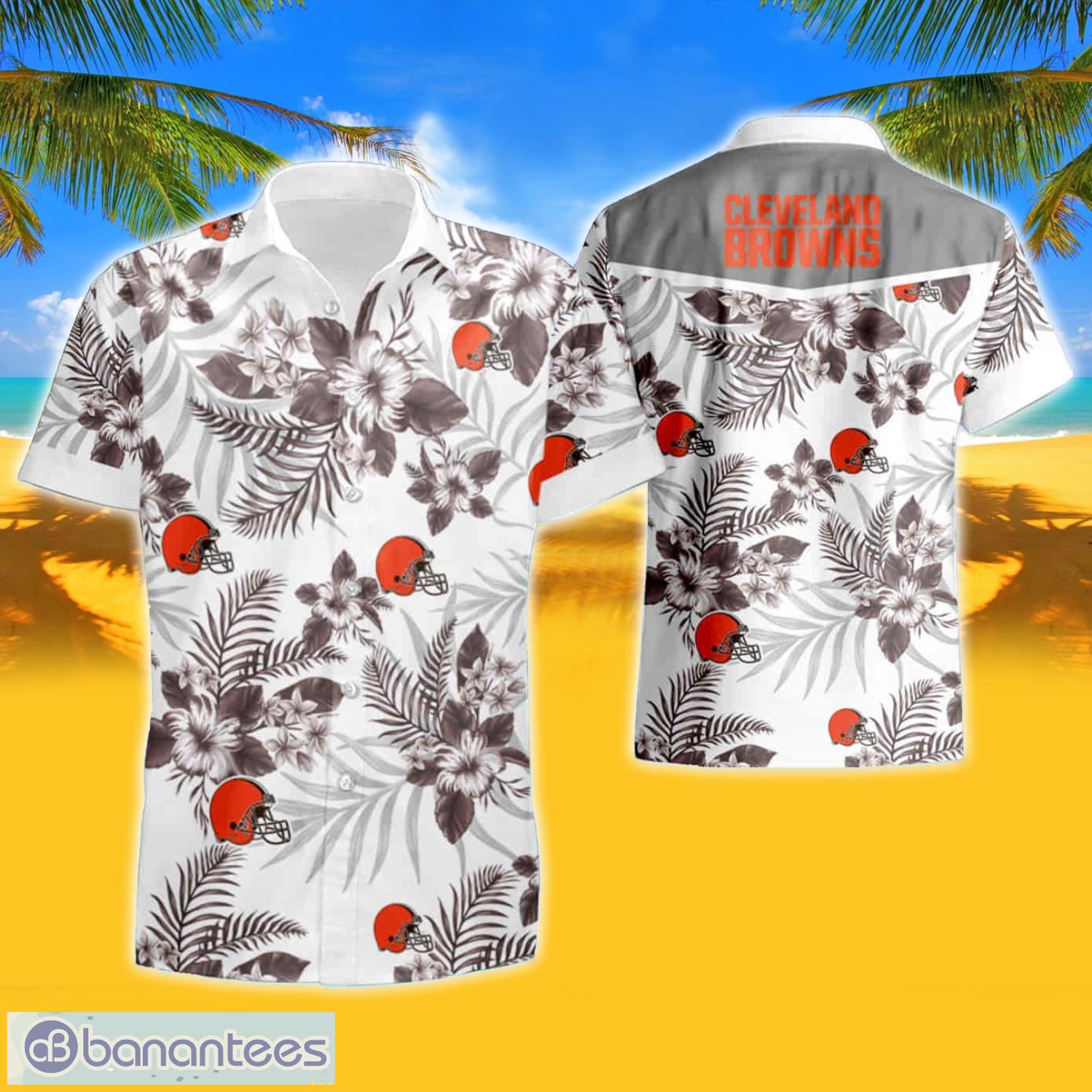 Cleveland Browns NFL Skull Halloween Gift Fans Hawaiian Shirt For Men And  Women - Banantees