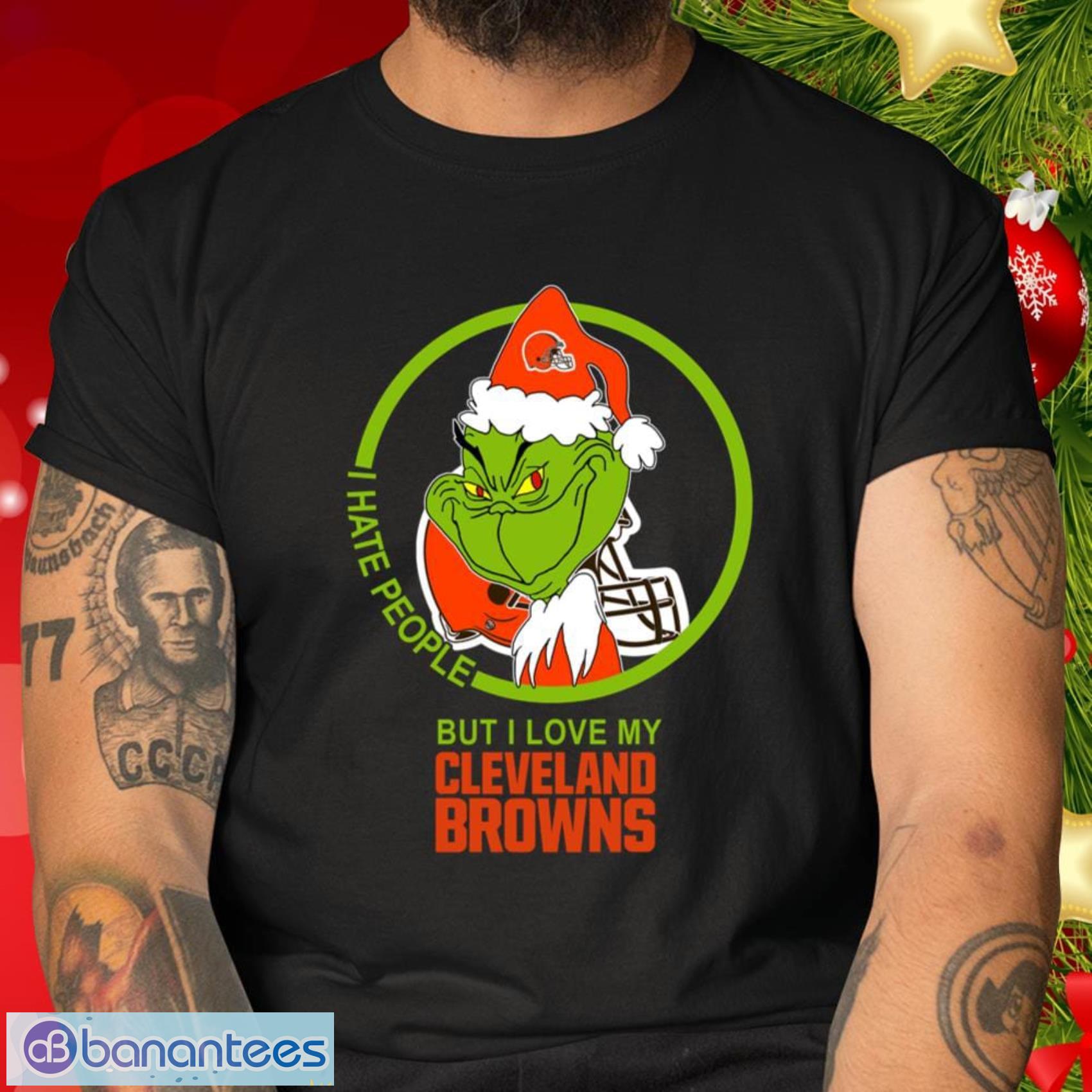 The Grinch Cleveland Cavaliers NBA I Hate Morning People Christmas Gift Polo  Shirt