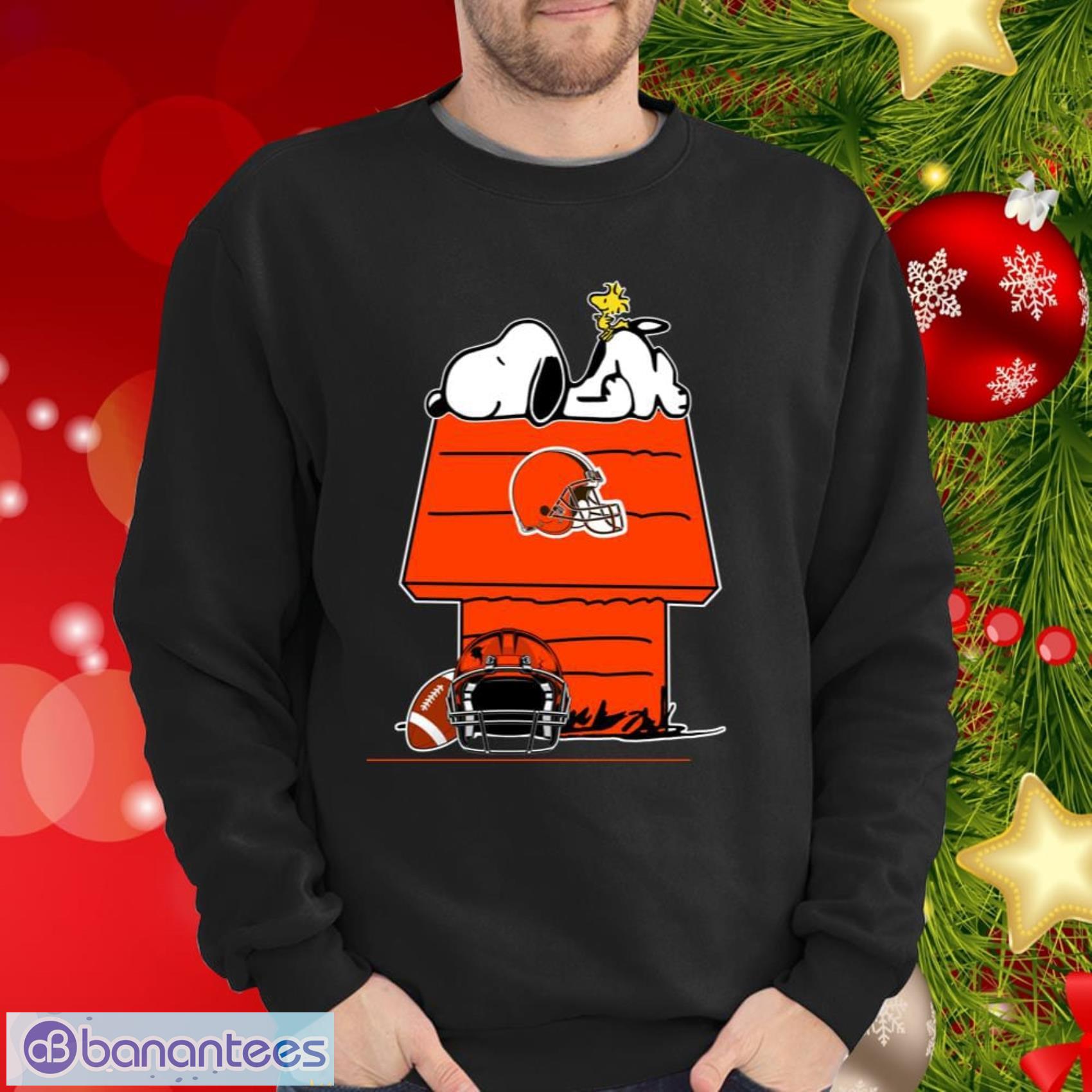 Awesome Cleveland Browns NFL Christmas logo 2023 shirt, sweater