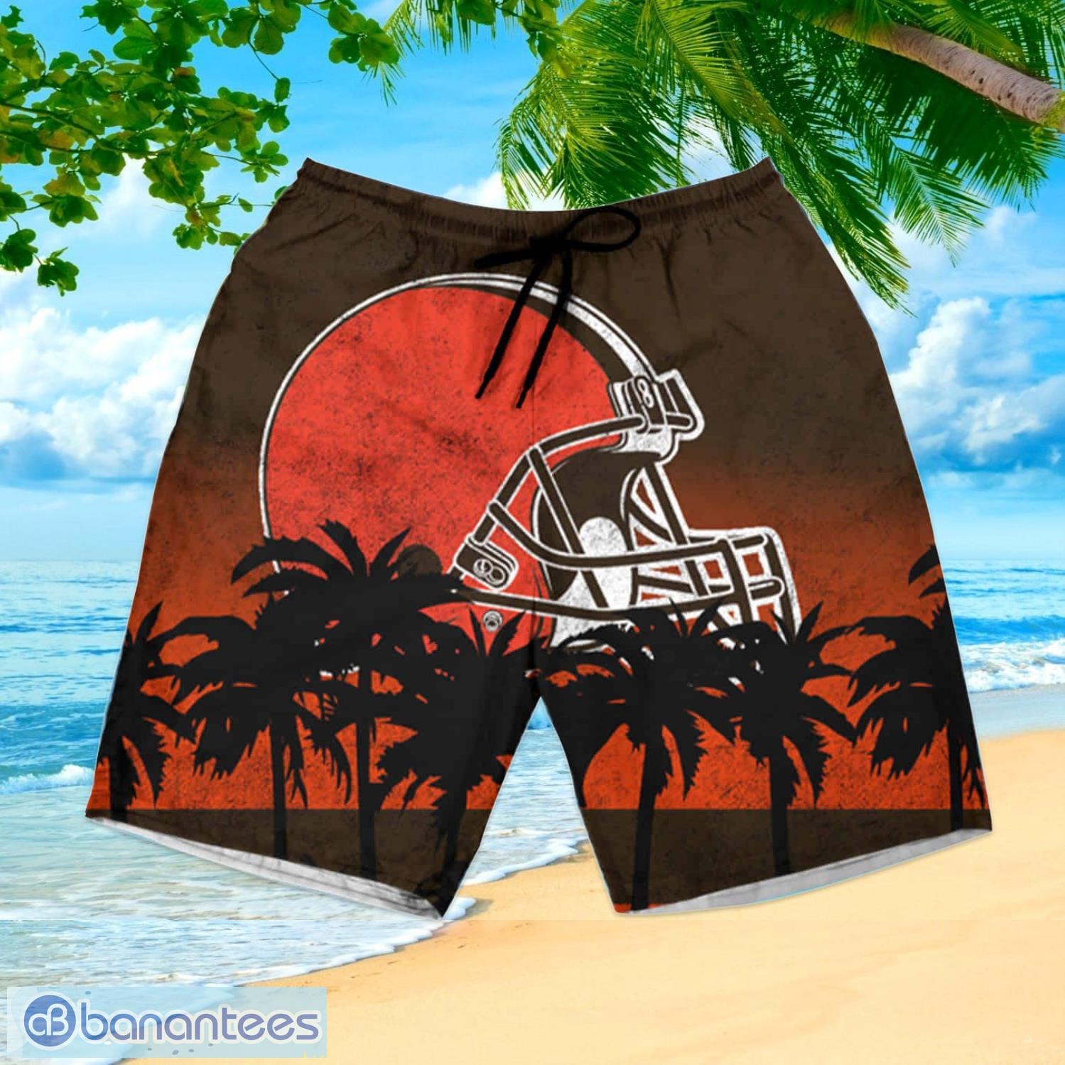 Cleveland Browns Hawaiian Shirt NFL Football 3D Print Custom Name Hawaiian  Shirt For Men And Women - T-shirts Low Price