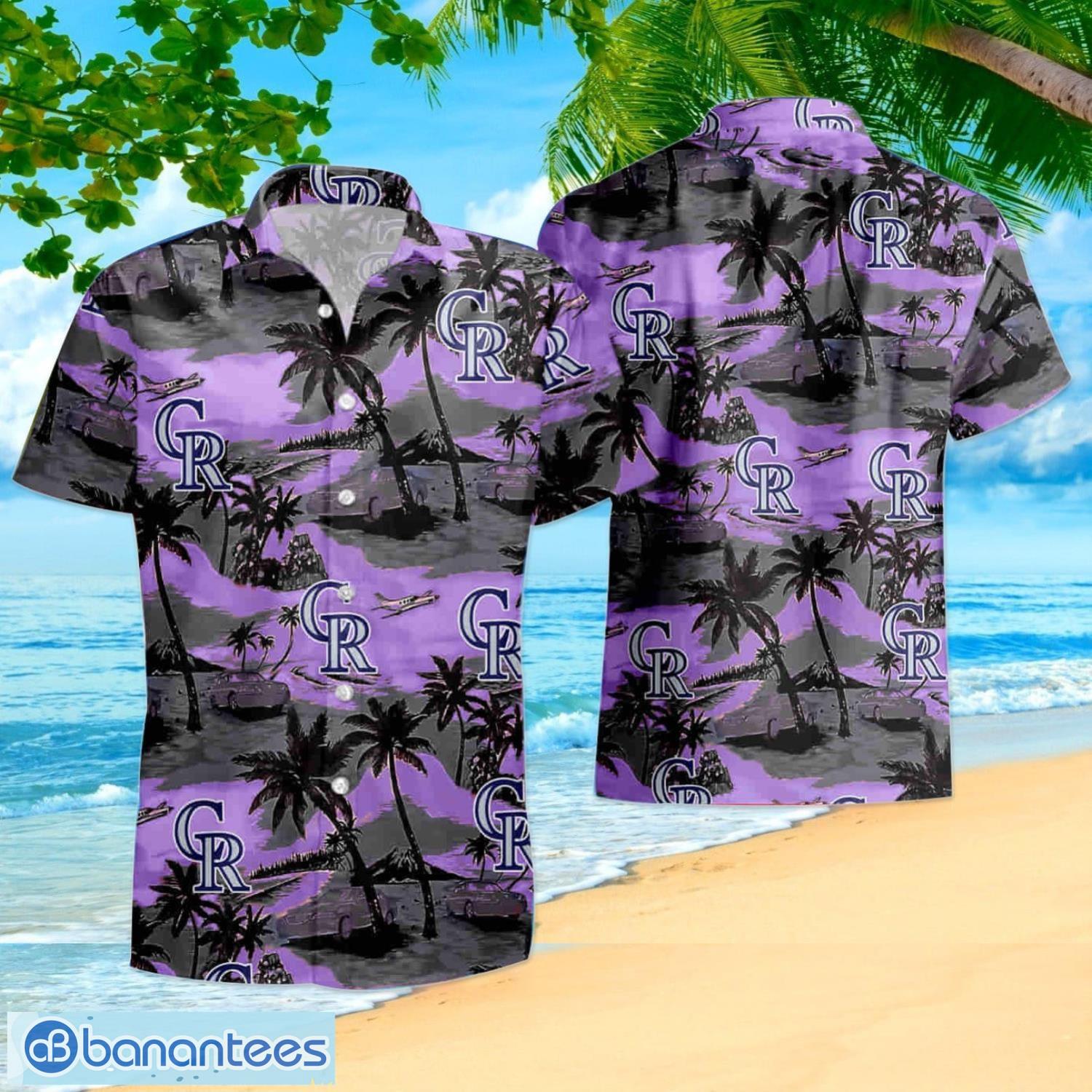 Colorado Rockies Mlb Tommy Bahama Summer Gift Hawaiian Shirt And Shorts -  Banantees