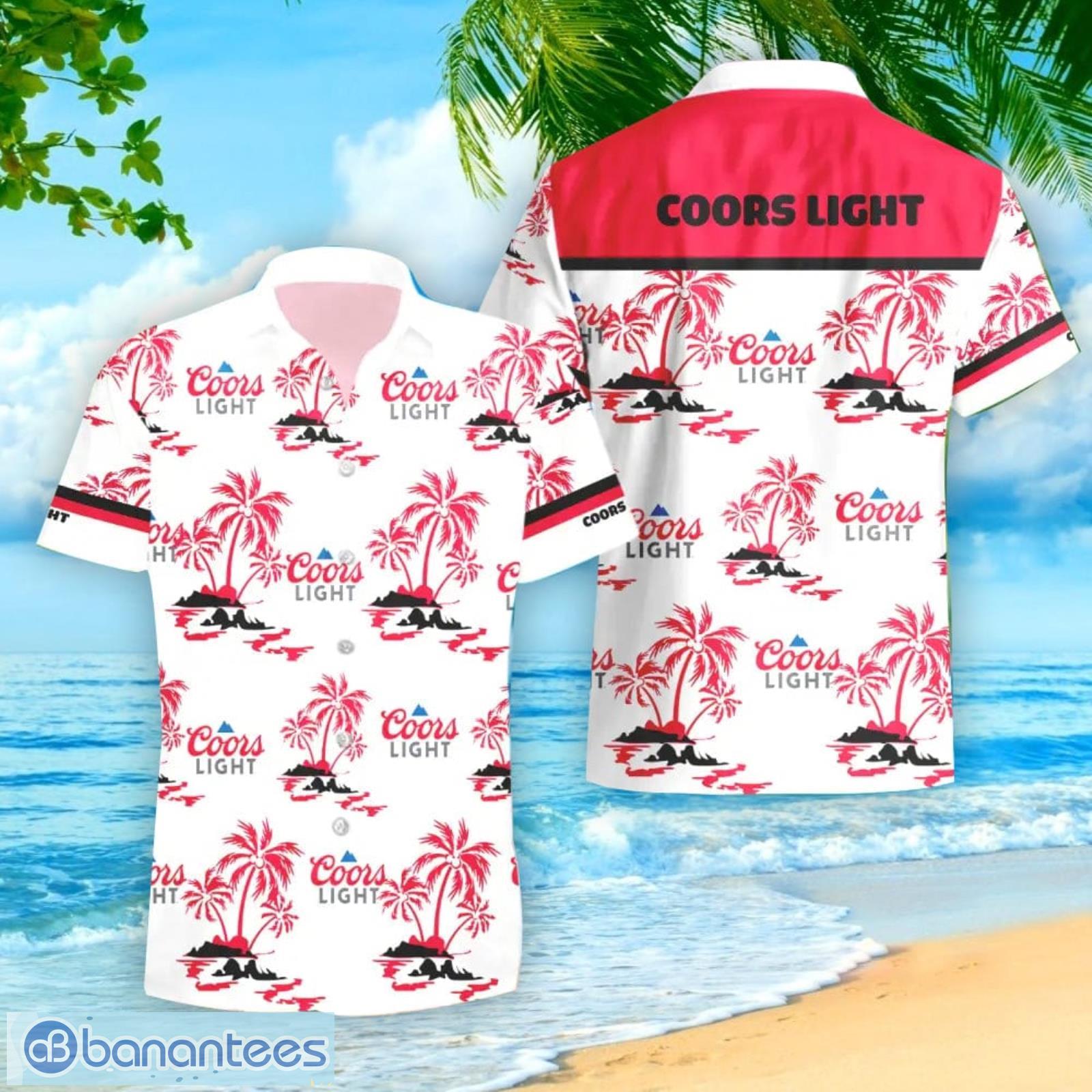 Coor Light Beer Funny Hawaiian Shirt And Short - Banantees