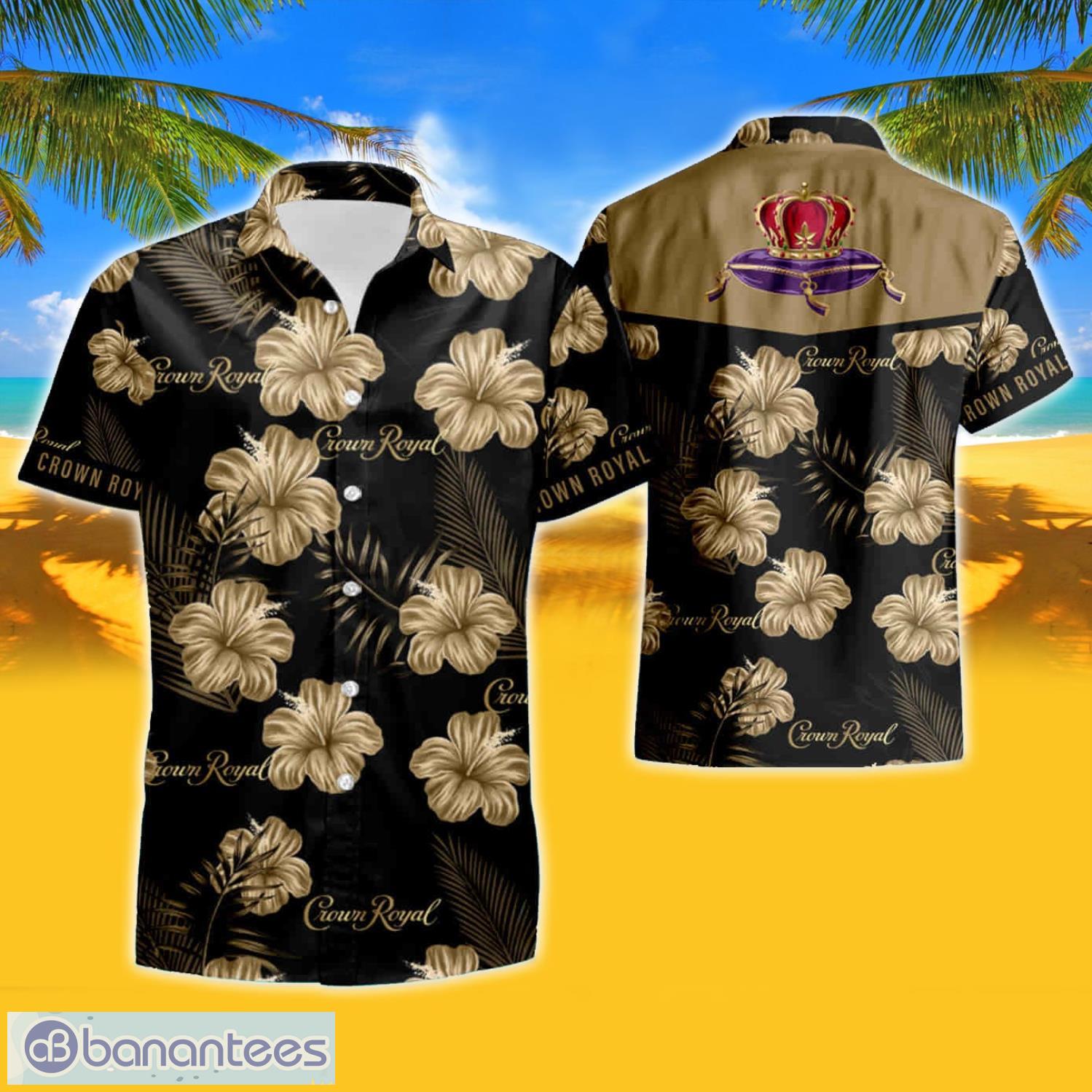 Crown Royal Baby Yoda Hawaiian Shirt And Shorts Gift Hawaiian Tropical  Beach - Banantees