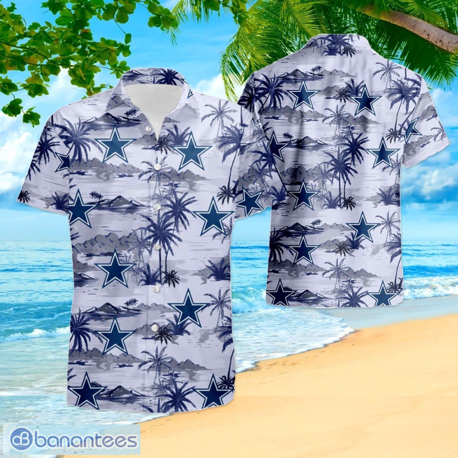 Dallas Cowboys Under Armour Summer Hawaiian Shirt And Shorts