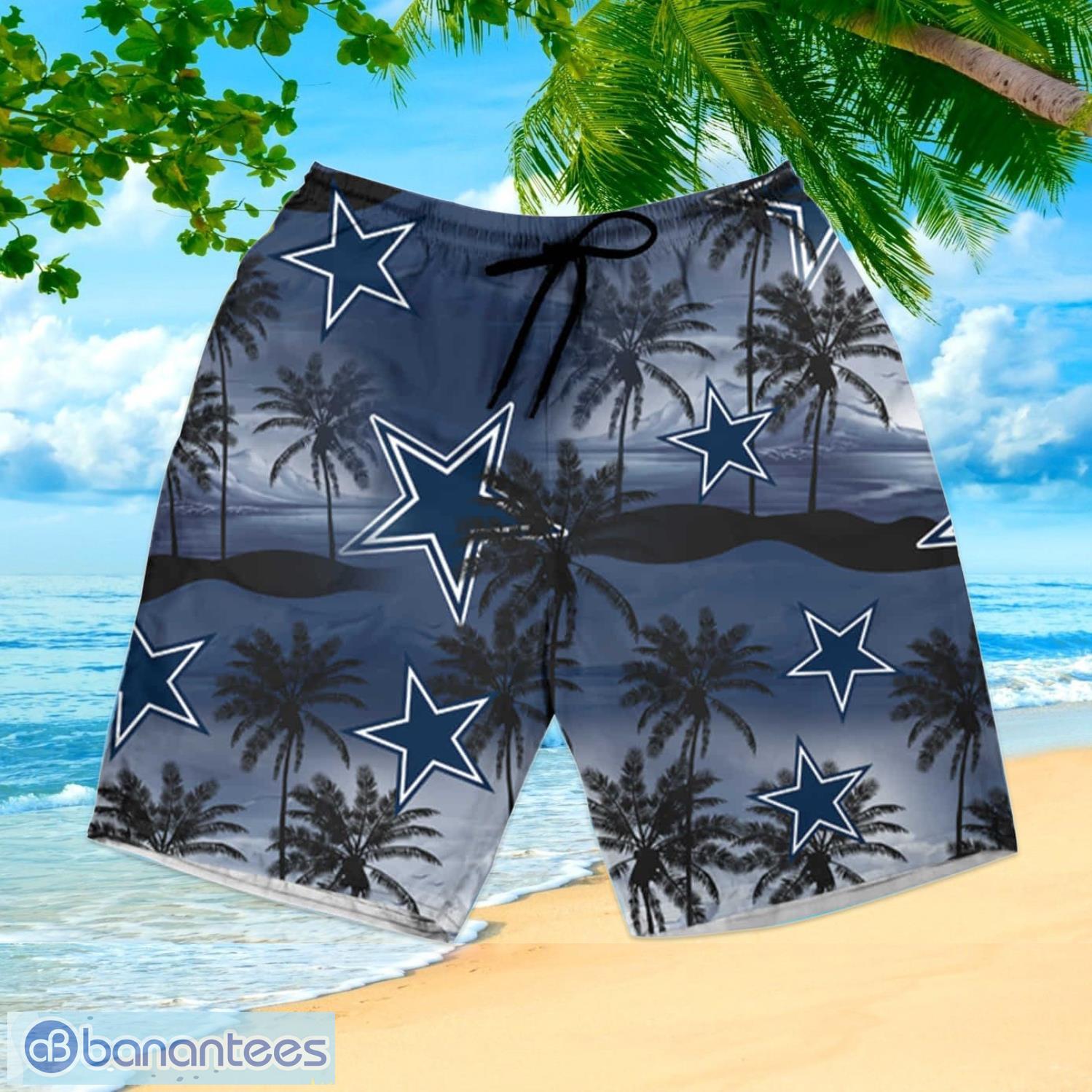 Dallas Cowboys Hawaiian Shirt Coconut Pattern Summer Beach Gift