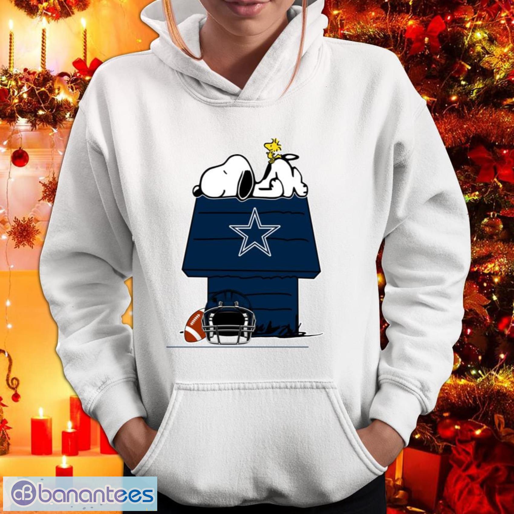 Snoopy and Woodstock Merry Christmas To All And To Dallas Cowboys