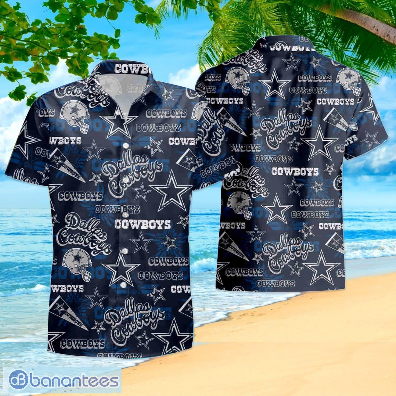 Dallas Cowboys Custom Name NFL Hawaiian Shirt And Shorts Gift For Men And  Women Fans - Banantees