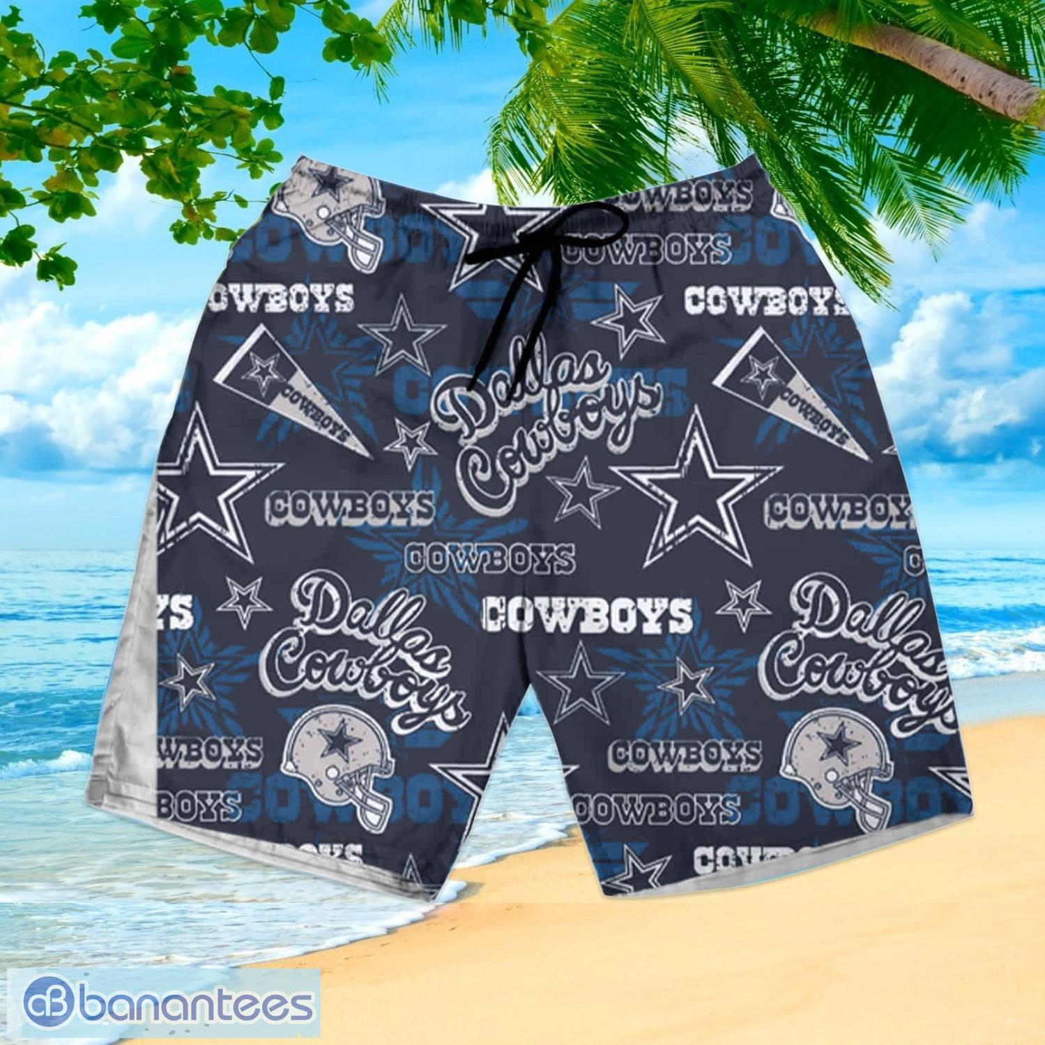 Nfl Dallas Cowboys 2023 Summer Hawaiian Shirt And Shorts - Banantees